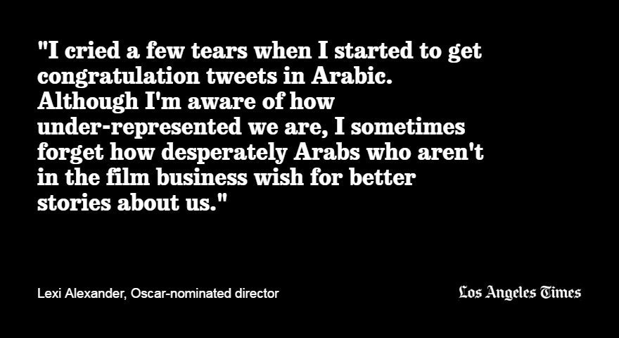 Arab-German director Lexi Alexander's emotional reaction to her academy invitation