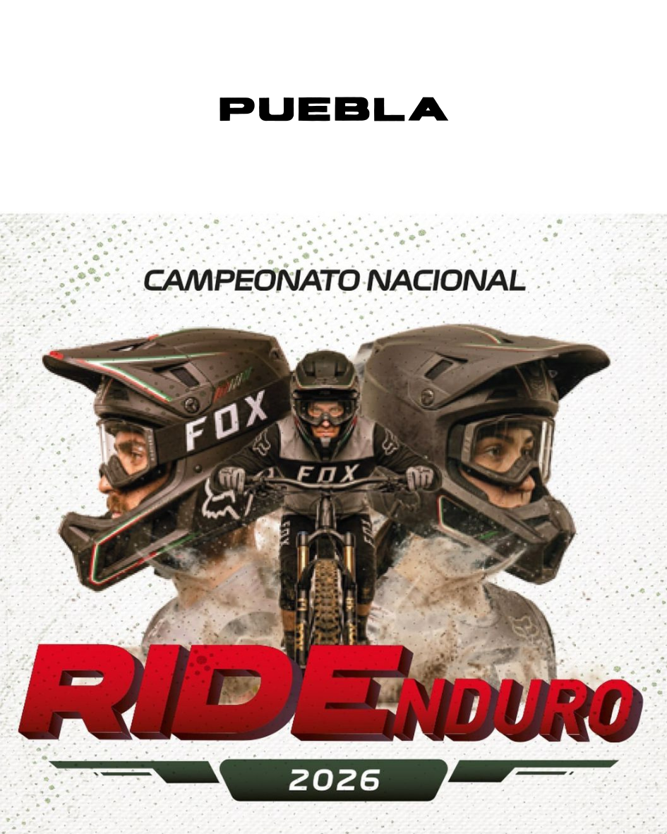 RIDEnduro 2026 - Puebla 15 y 16 de agosto