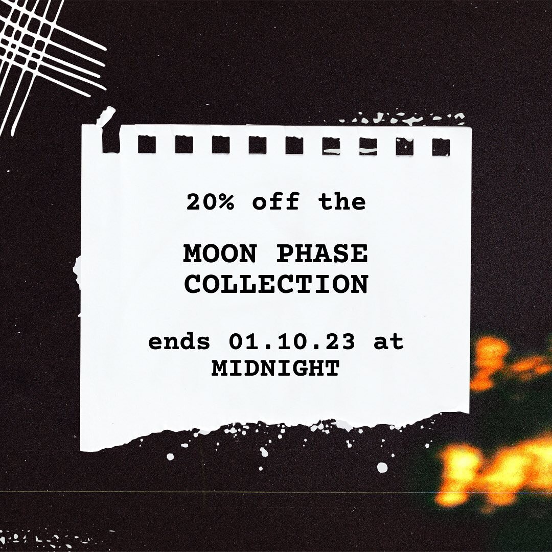 Who&rsquo;s feeling restored from the full moon last night 🖤 Reminder that there&rsquo;s 20% off the entire moon phase collection - this weekend only! 

#lucidthoughtsapparel #lta #moonphase #fullmoon #ariesfullmoon #screenrprinted #apparel #handmad