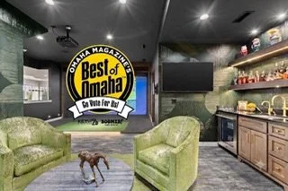Tee up your vote for the Best of Omaha! ⛳️✨
(Only 5 days left to vote)
 
Just like perfecting your swing on the golf simulator, creating the ultimate interior space takes precision, balance, and the right form.
 
If you love the spaces we&rsquo;ve de