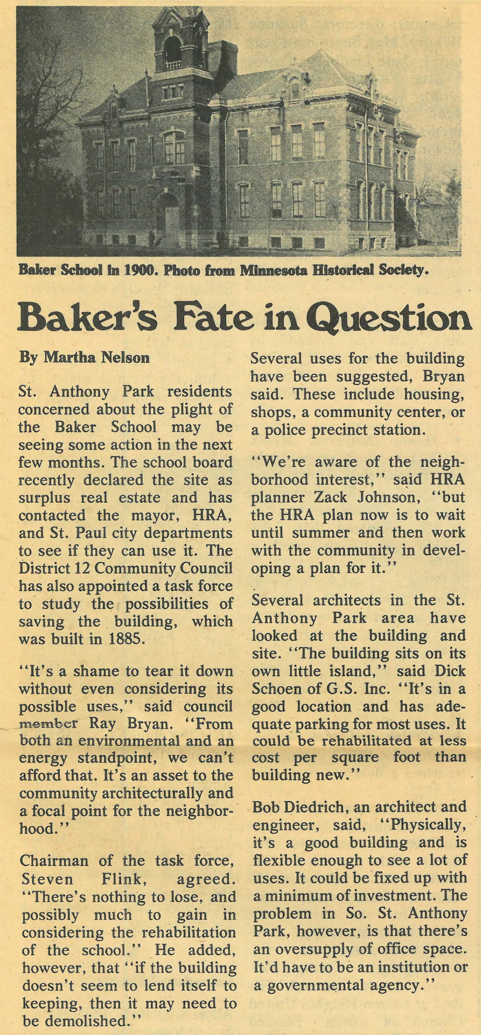 history — BAKER COURT OFFICE BUILDING