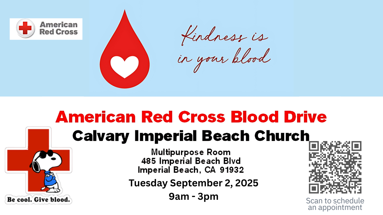 Blood Drive - Red Cross