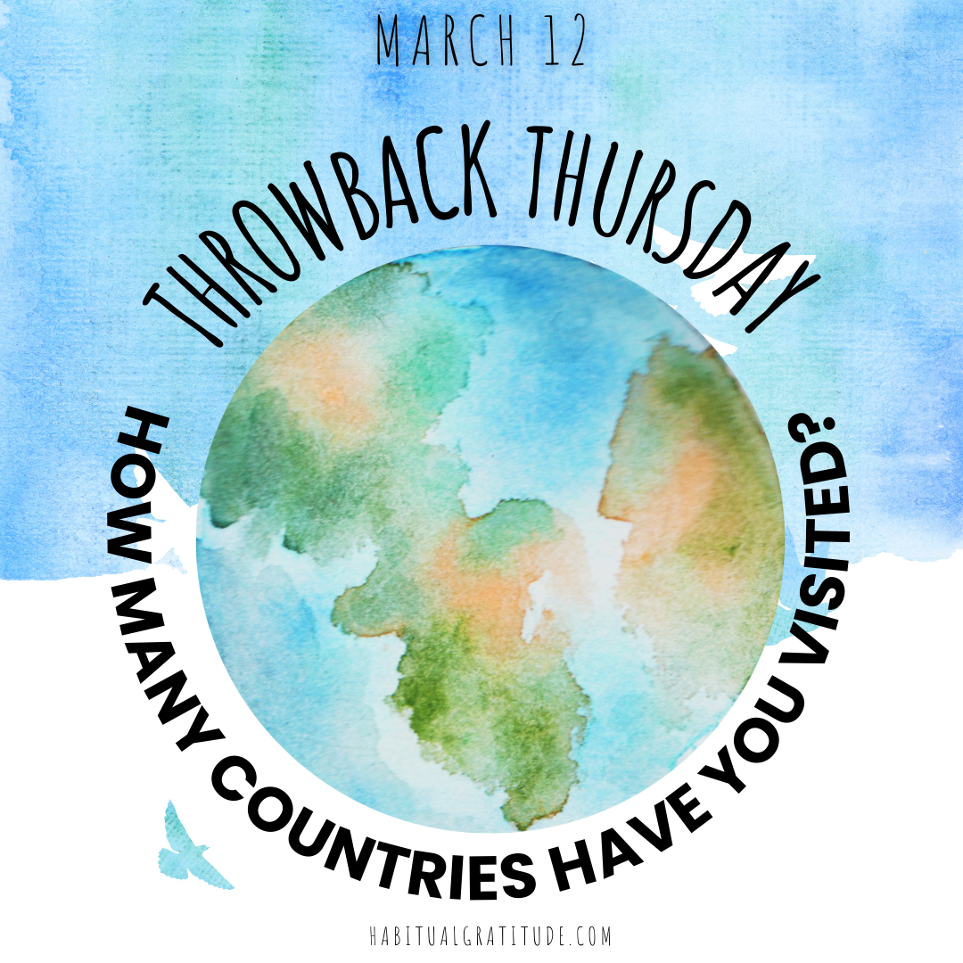 How many countries have you visited?