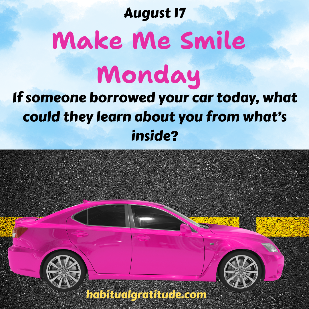 If someone borrowed your car today, what could they learn about you from what’s inside?