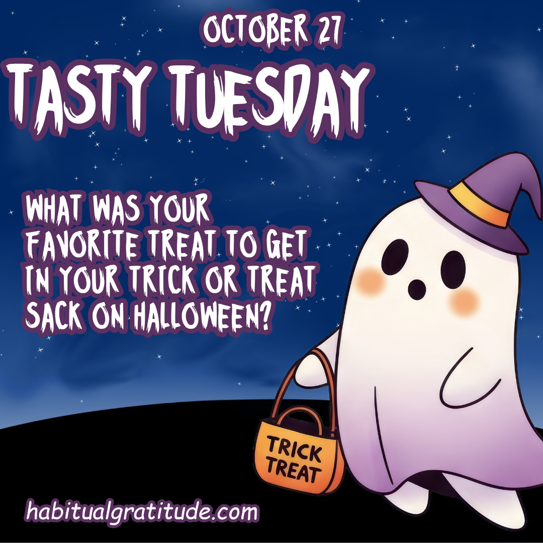 What was your favorite treat to get in your trick or treat sack on Halloween?