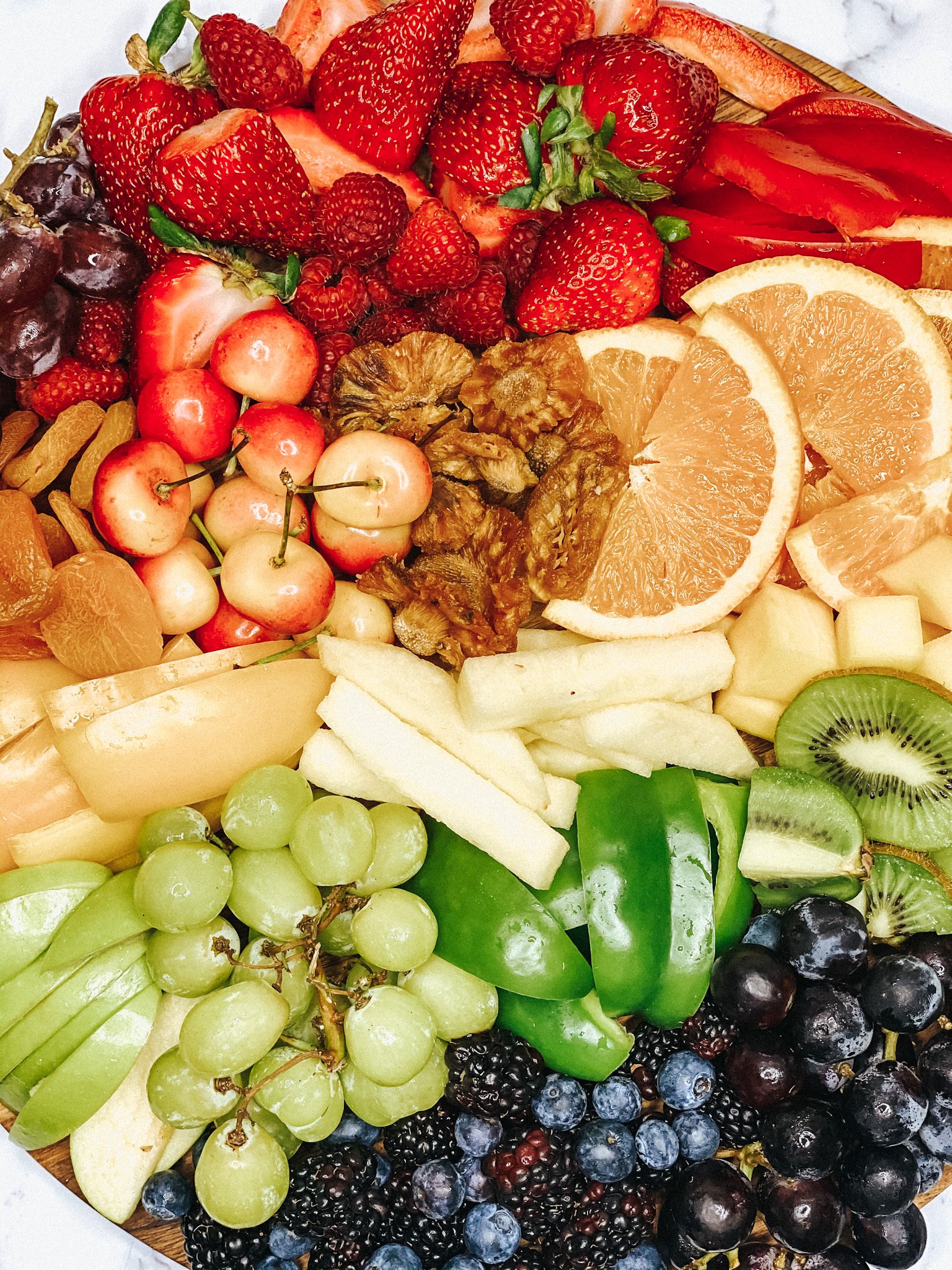 raindow fruit and veggie snack board 8.JPG