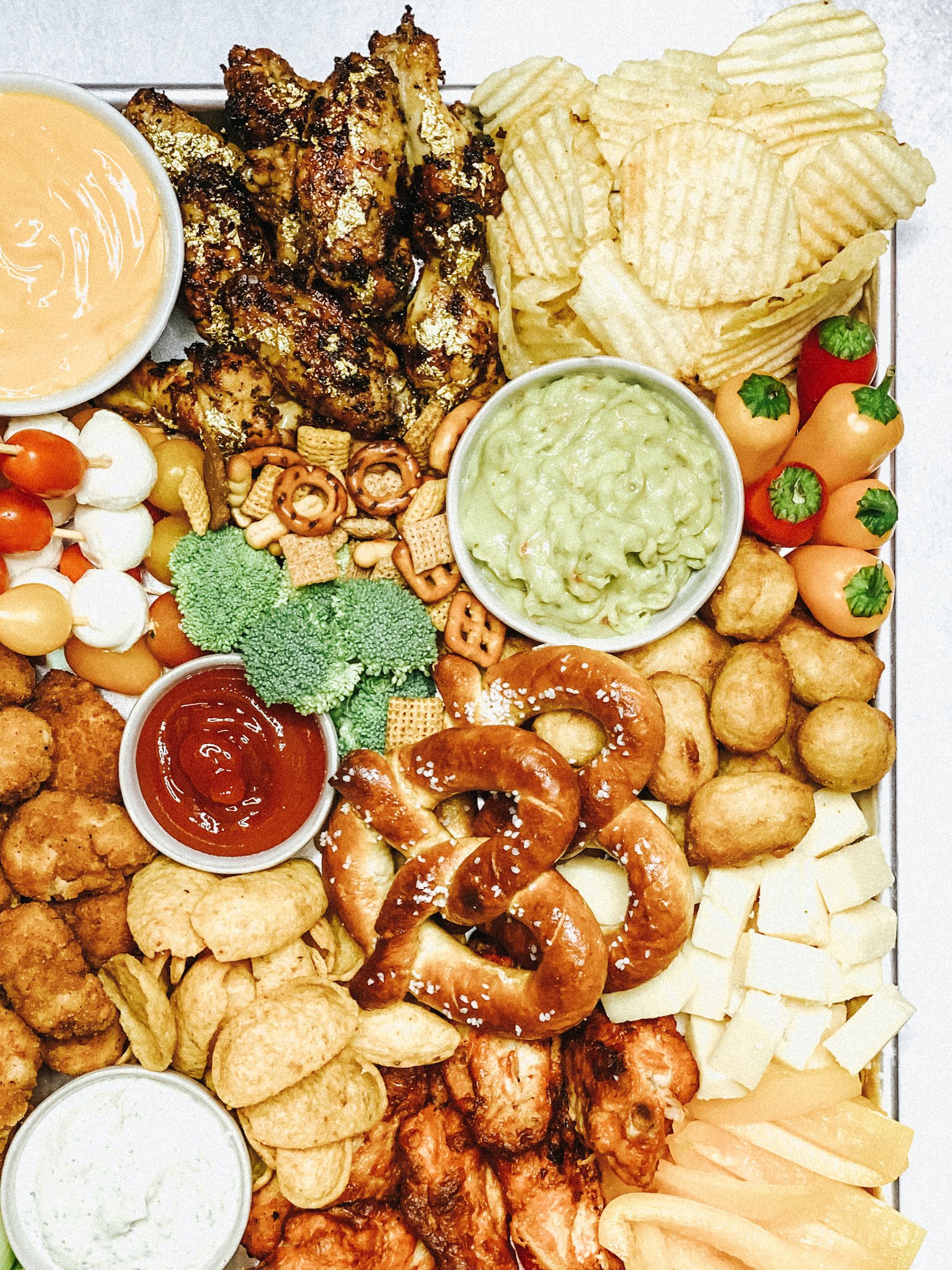 2020 super bowl party snack board — cerriously