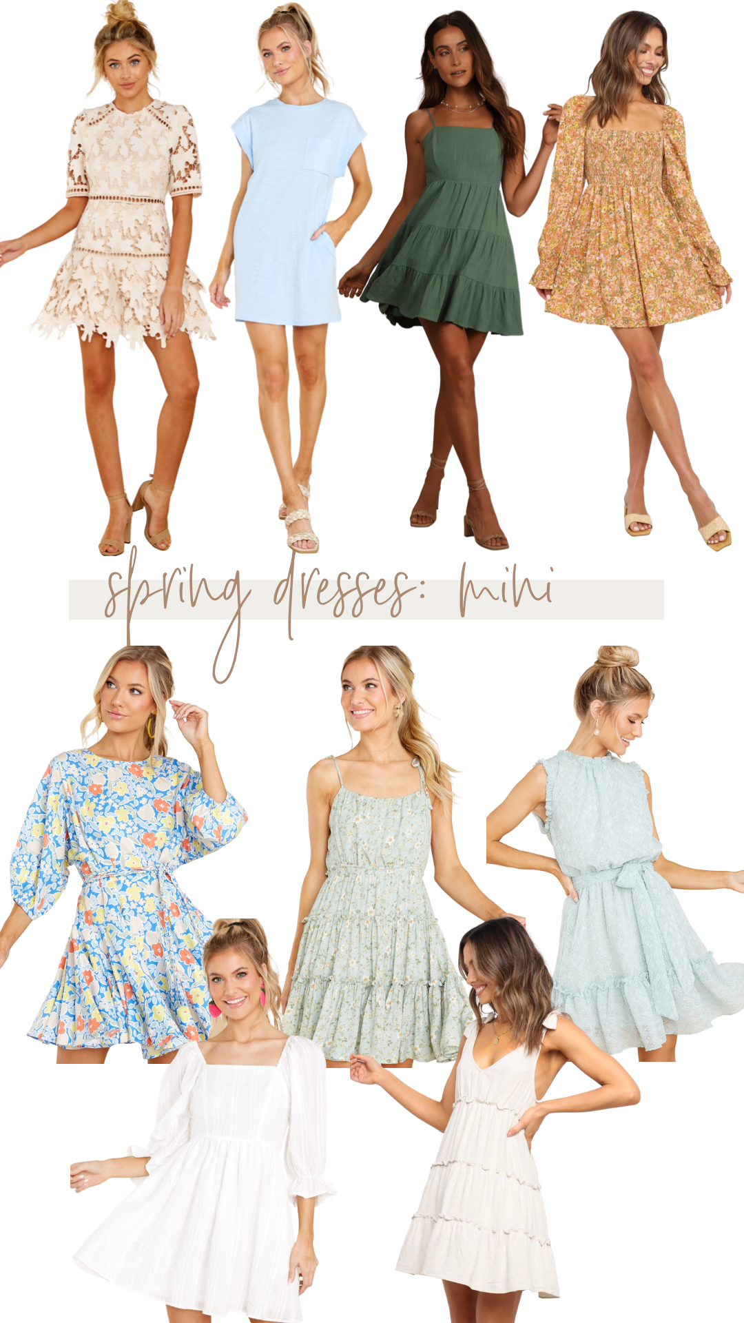 mini dresses for spring