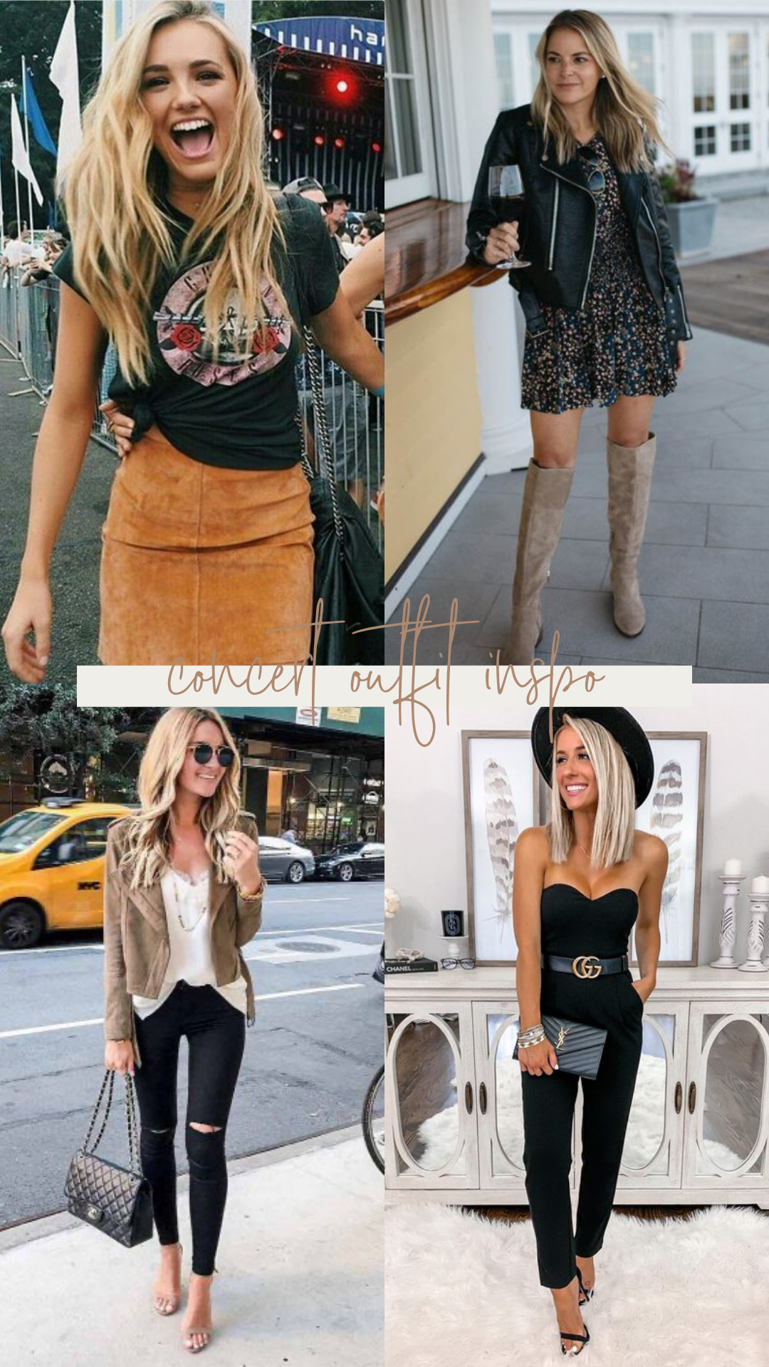 concert outfit ideas