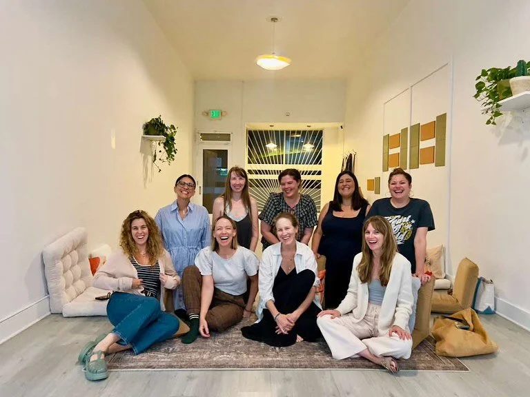 Last night, the Making Mothers Collective gathered for our monthly meeting AND to do a closing ritual for @thepodlosangeles - a bittersweet evening.

Plus, I got to see two of my three Associates in-person which was such a treat! Swipe right for a Mo