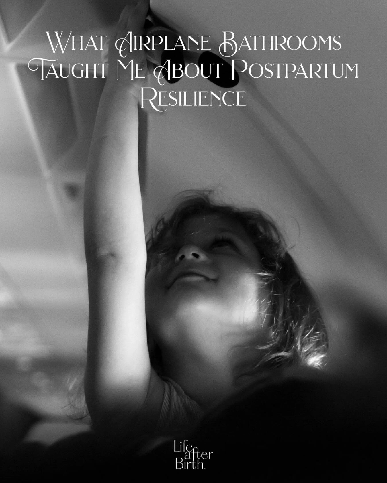 As I took my almost 9-year-old to an airplane bathroom just now, I was reminded of this brilliant article my Associate, Rebecca Stevens, MA, AMFT wrote called: 

&ldquo;Surviving Solo Travel as a Mom: What Airplane Bathrooms Taught Me About Postpartu