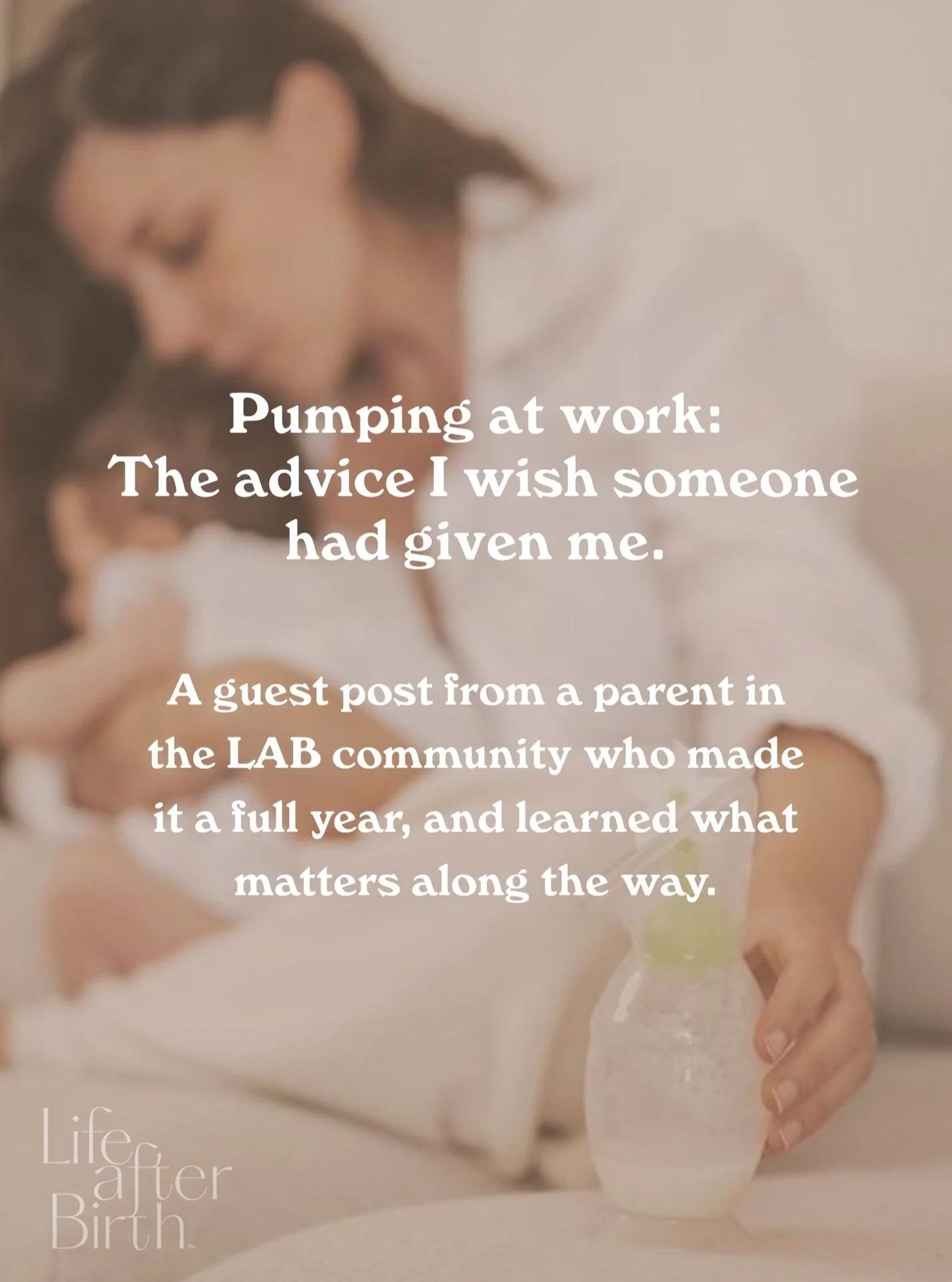 Returning to work while caring for a baby can bring a complicated mix of emotions, logistics, and expectations&mdash;especially when it comes to feeding.

For parents who are pumping, the pressure to produce enough milk, maintain a schedule, and meet