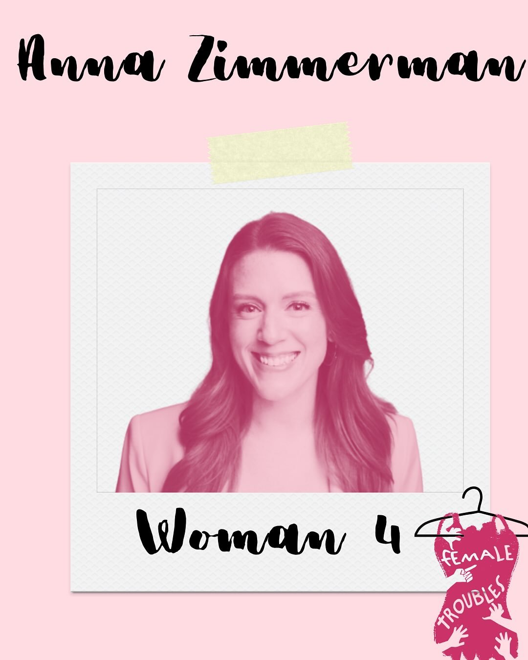 Anna Zimmerman (Woman 4) ✨

&mdash;Your star sign: Scorpio 

&mdash;Your favorite place to see a show (theatre or music) in Indy: 
Chatterbox! I just went for the first time, and I can&rsquo;t wait to go back! 

&mdash;A woman you look up to: 
So har