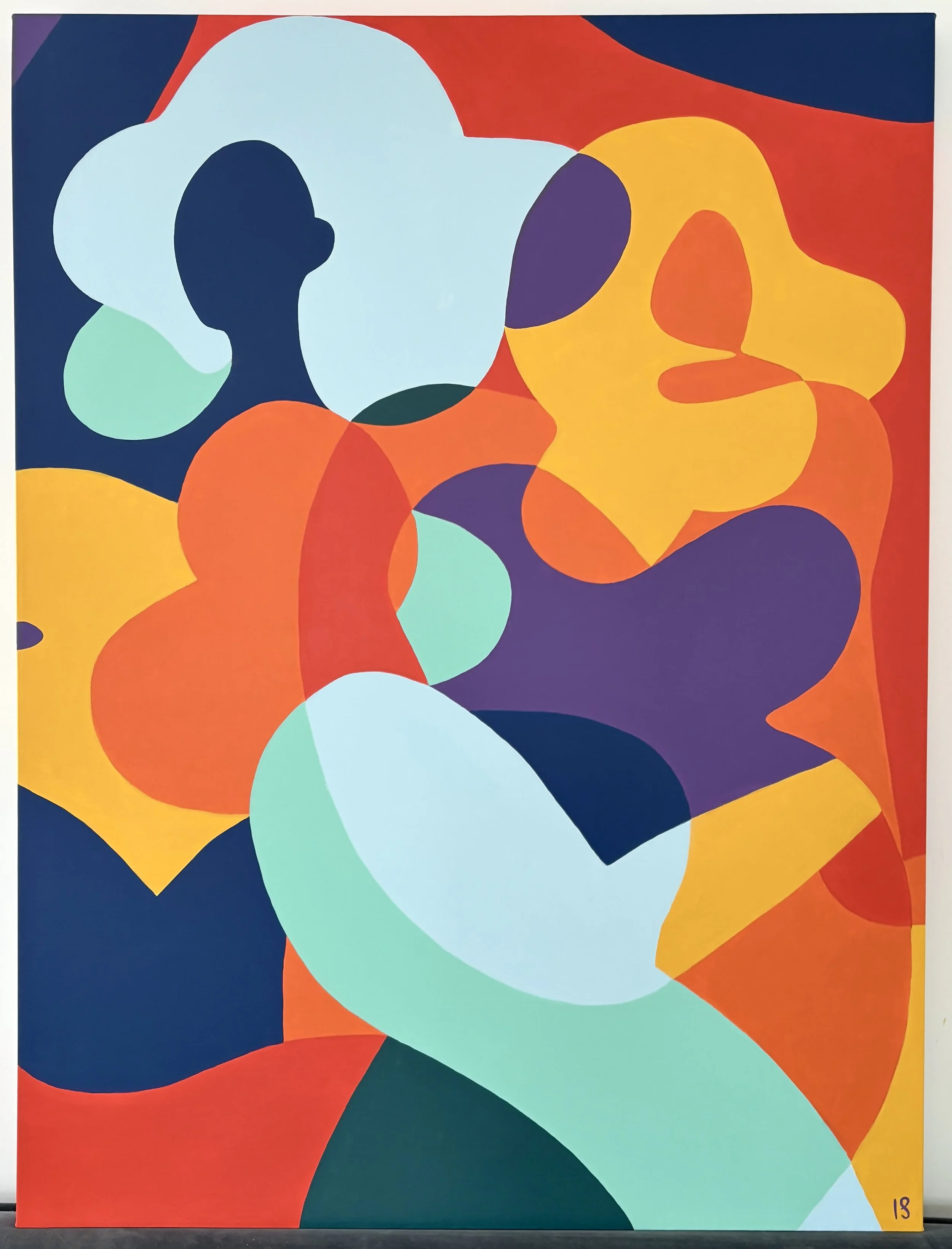"Happy Circus I" - 82 x 112 cm