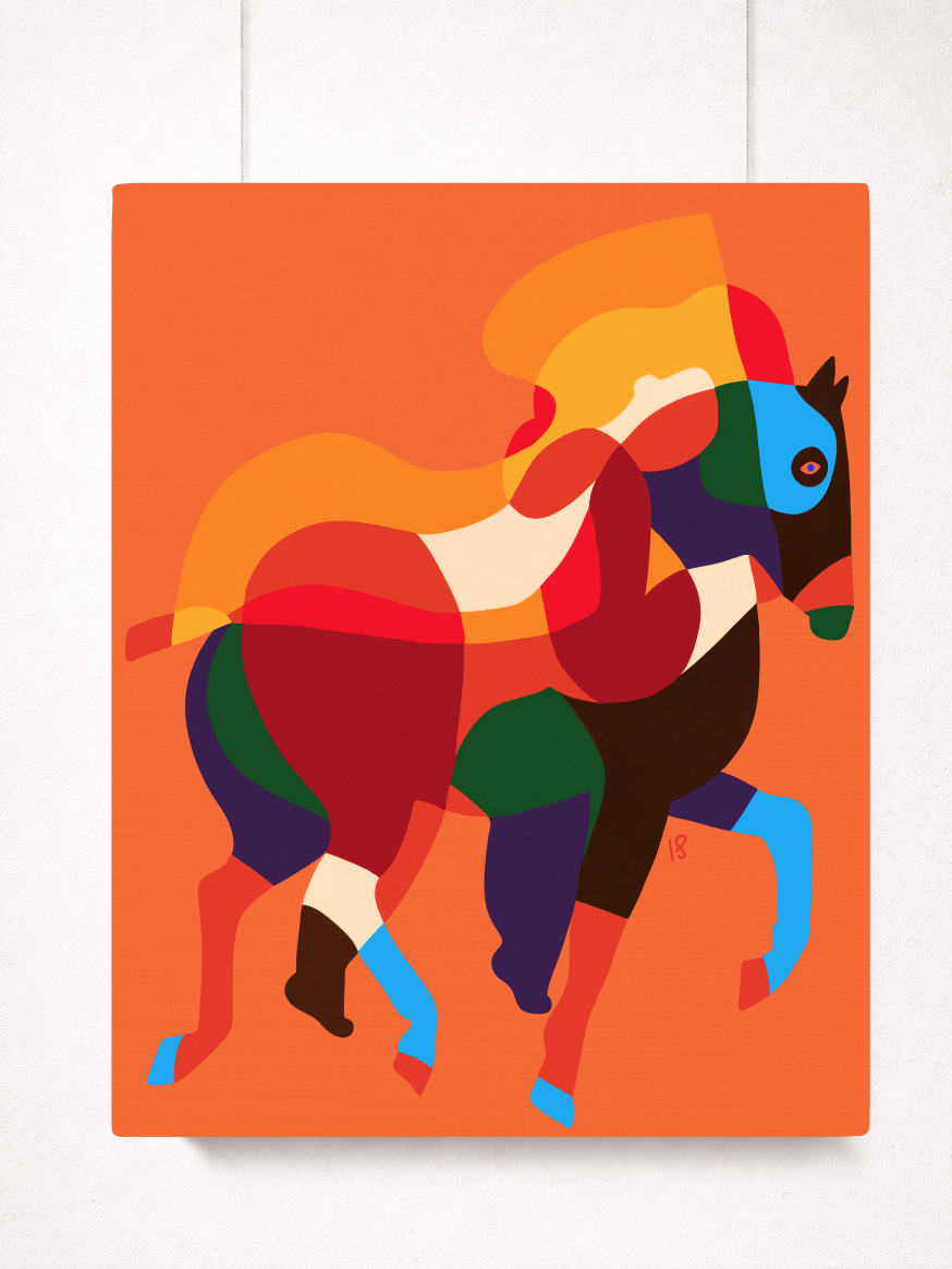 "Amazone" - 76.2 x 101.6 cm - Email for more info.