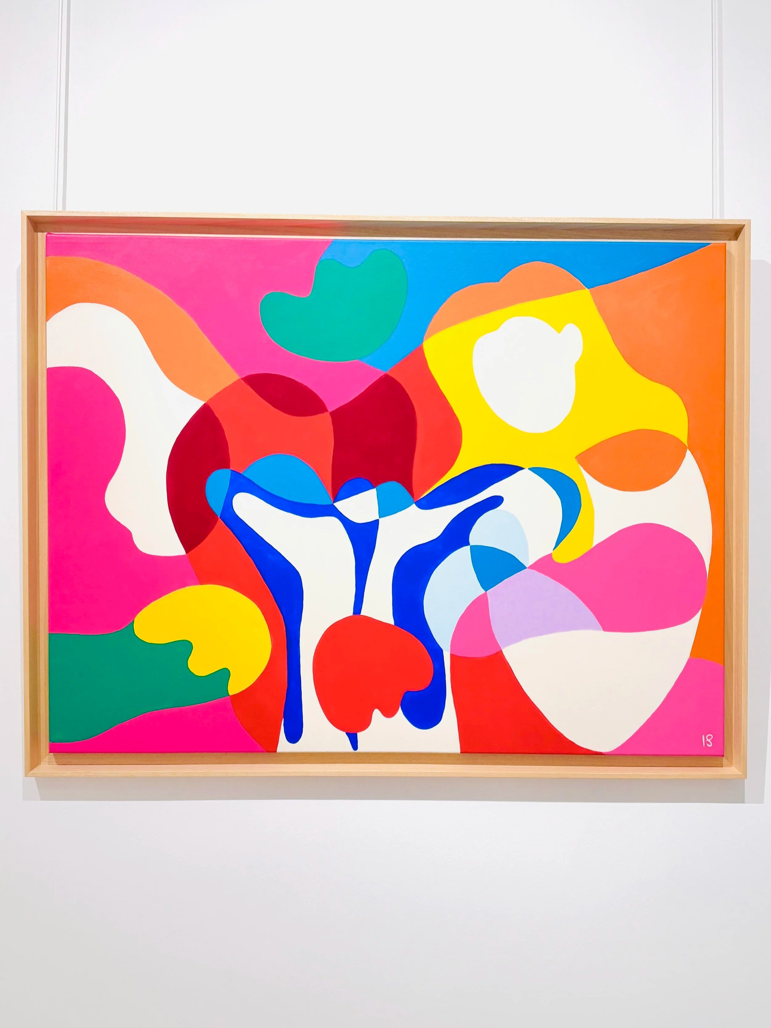 "Le vase Charvin" - 76.2 x 101.6 cm - oak wood frame - Email for more info