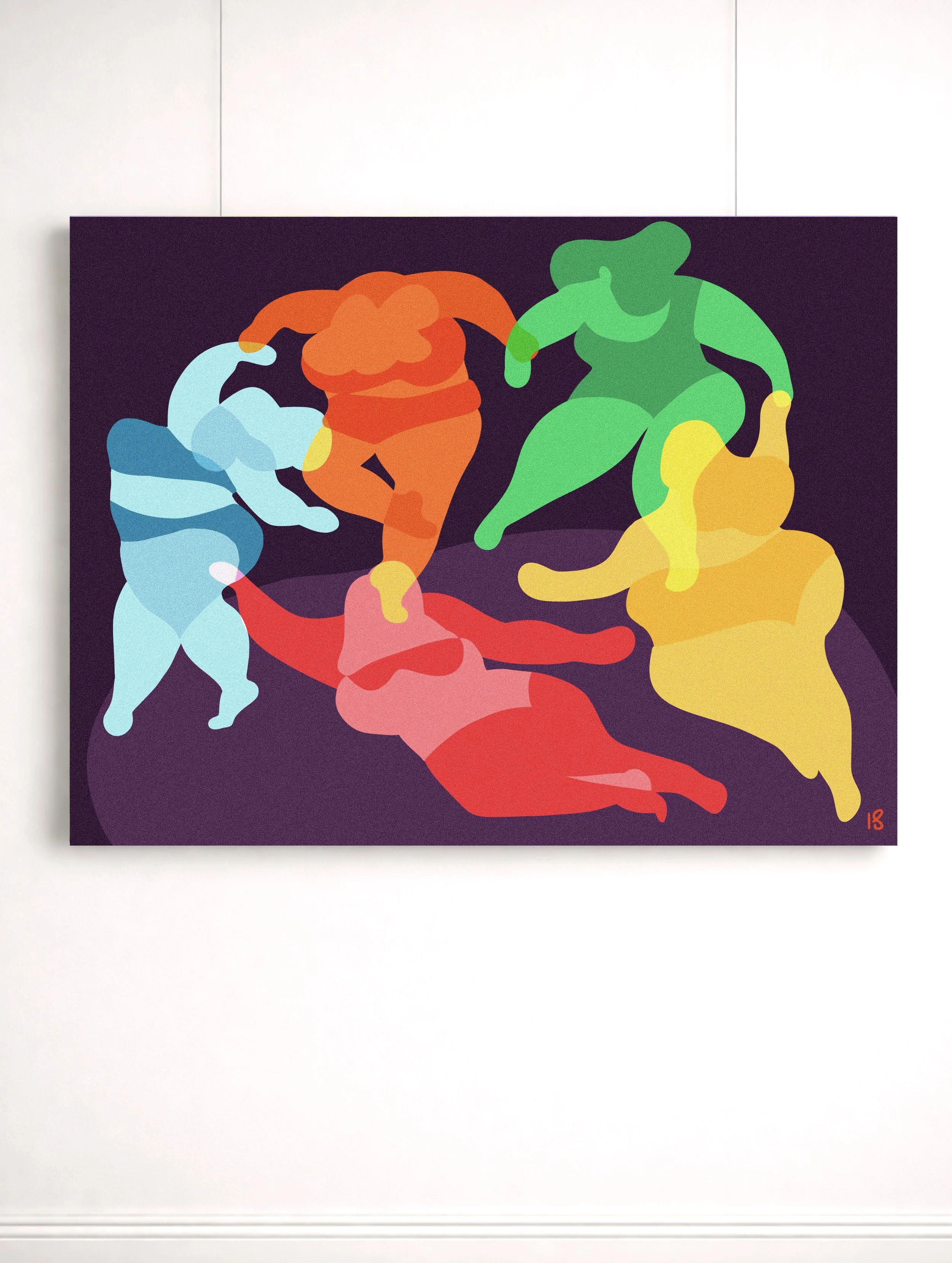 "Danseuses" - 91.44 x 121.92 cm - Email for more info.