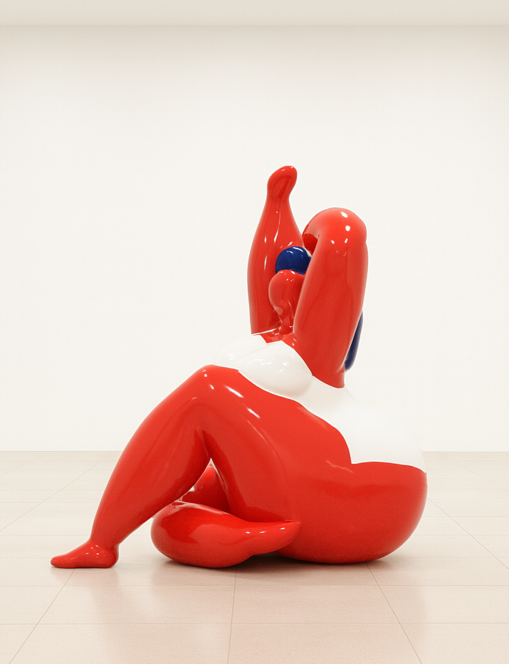 "Coco" - Monumental Sculpture - Interior or Ext. - 100 cm x 200 cm - Email for more info.
