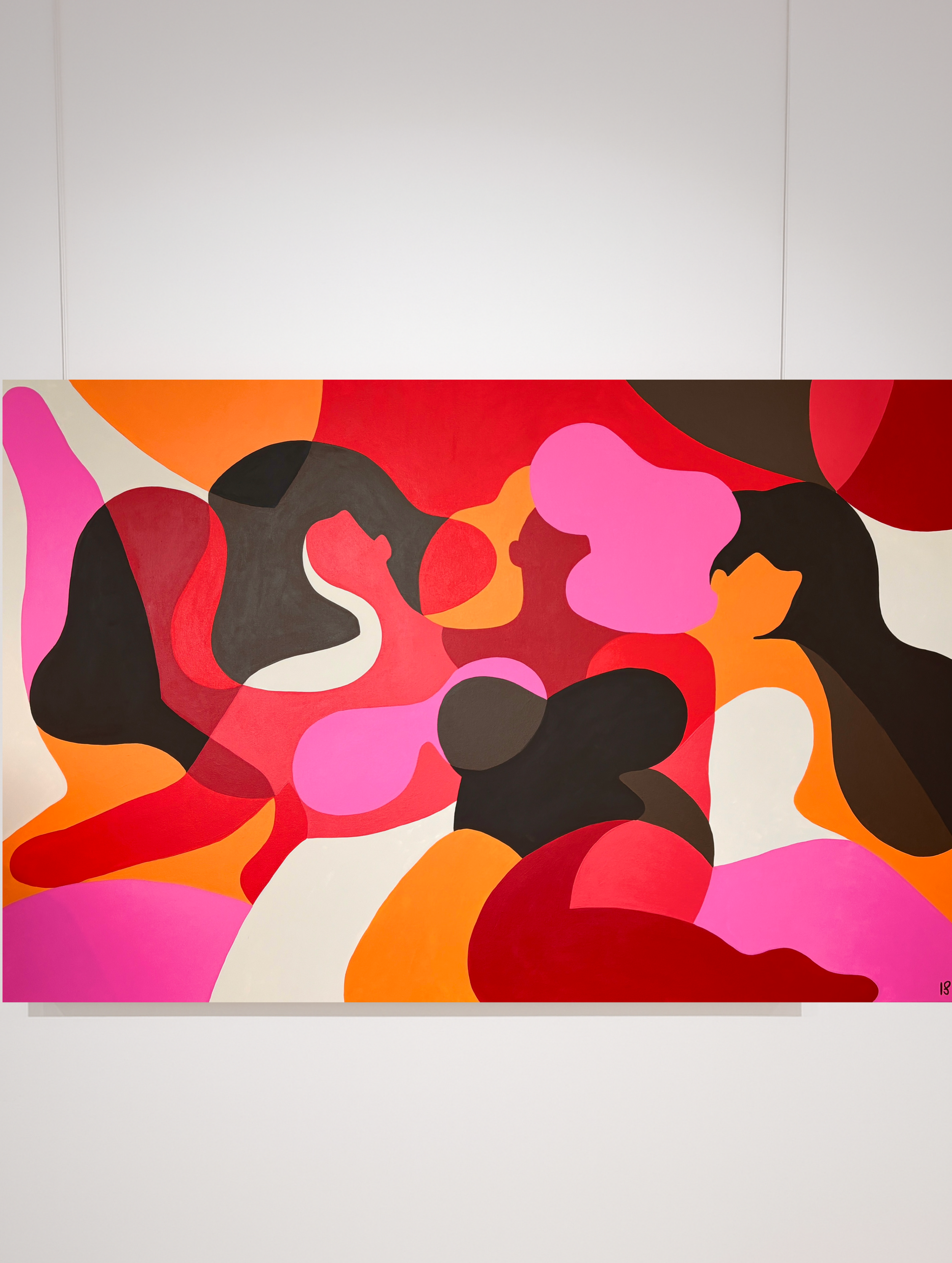 "Désert Festif" - 152 x 100 cm - Email for more info.