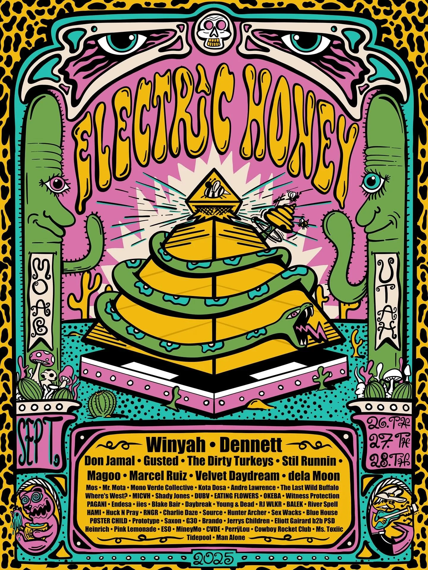 We&rsquo;re thrilled to take part in the @electrichoneyexperience in Moab, UT! 

Join us 9/26-9/28 as we gather and bask in the glory of the Utah desert 🏜️ 

@winyahband @dennettofficial @thedirtyturkeys @magootheband @youngdeadband @wearemrmota @ti