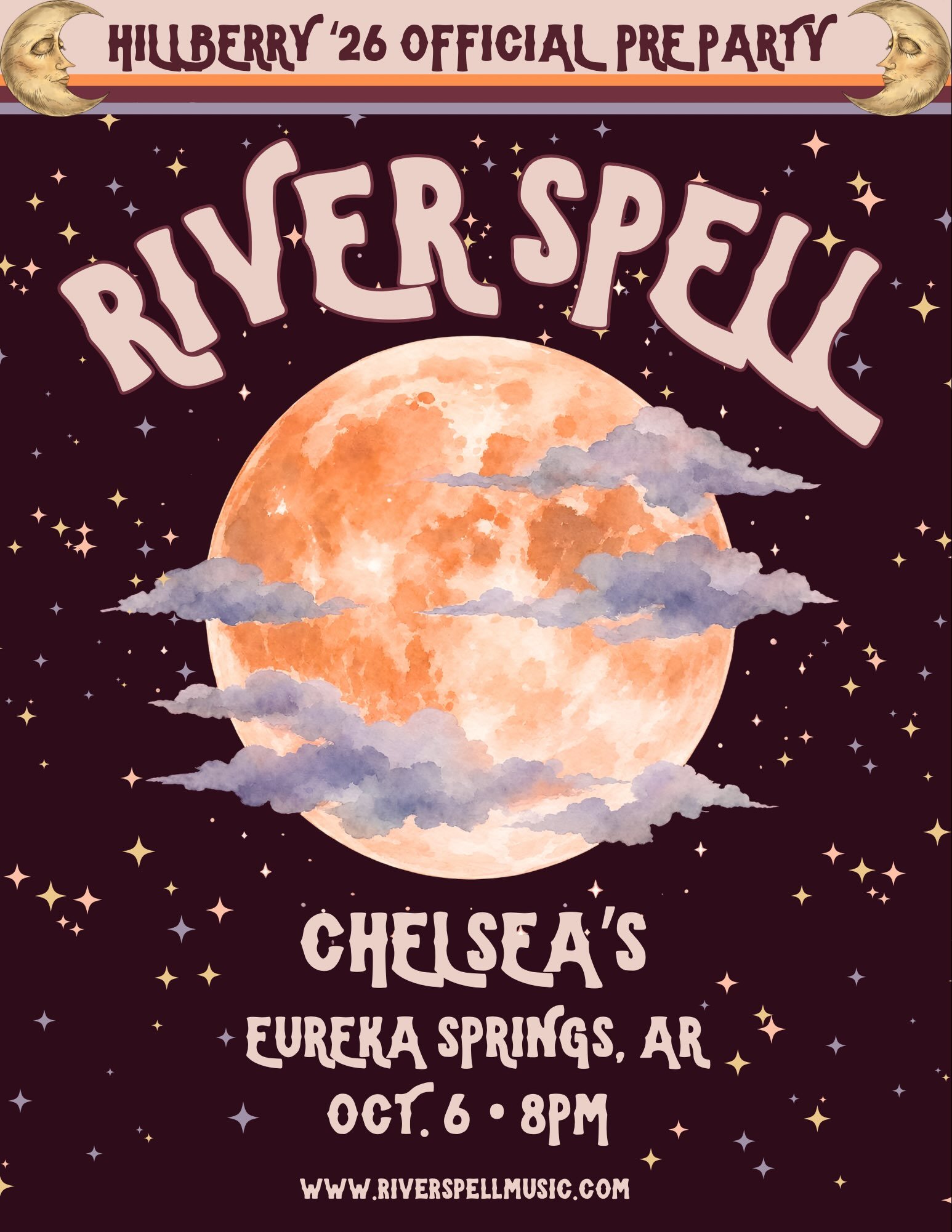 We&rsquo;re less than 40 days away from @hillberryfestival ! 🌳🌝✨

We&rsquo;re thrilled to announce that in addition to our 10/8 festival set, we&rsquo;ll be hosting a pre-party at Chelsea&rsquo;s on 10/6!

Come get the festivities started with us a