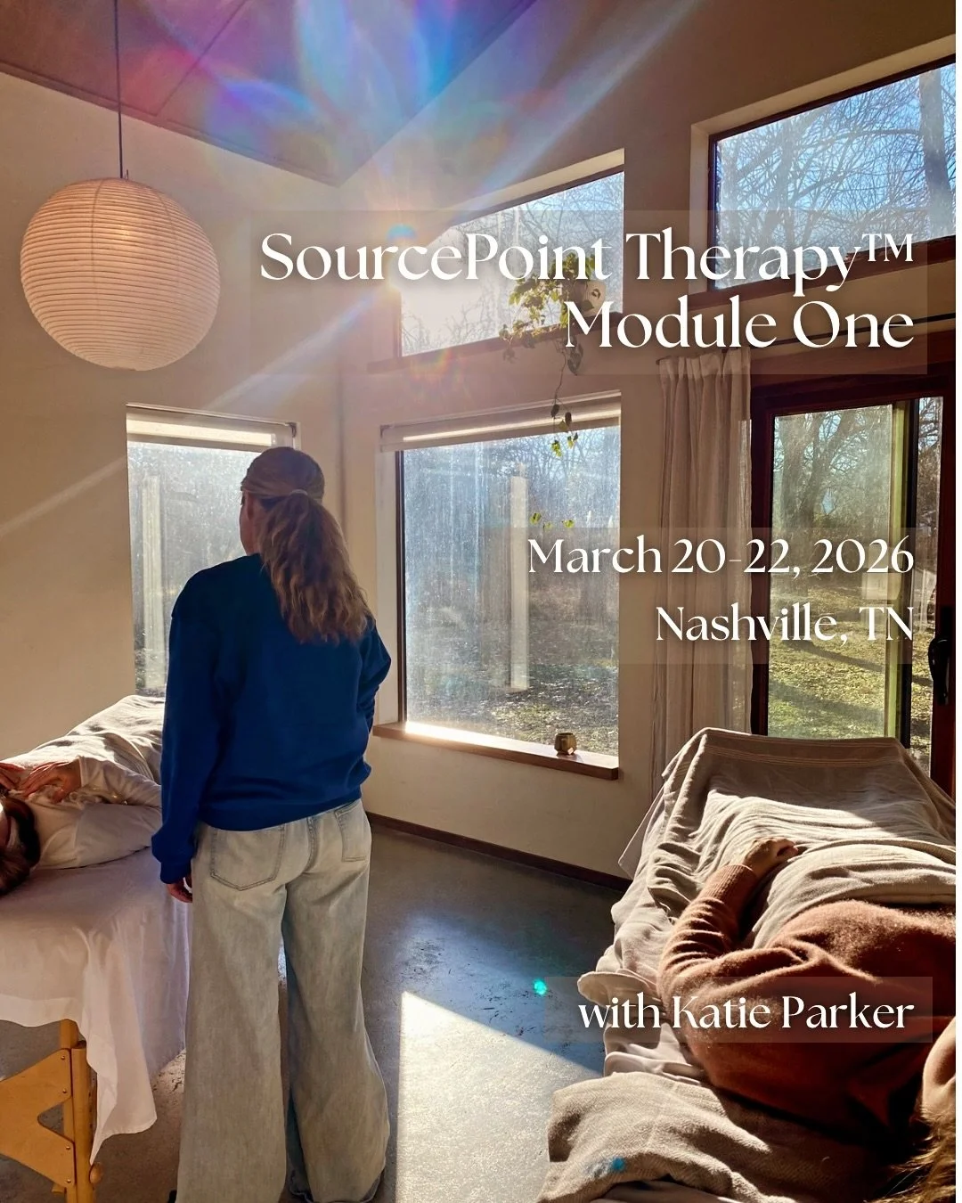 Sharing details about the SourcePoint Therapy Module One training that I&rsquo;ll be teaching in Nashville this March! 

Over the years, teaching has naturally emerged alongside my one-on-one work and ongoing study. I continue to learn from my teache