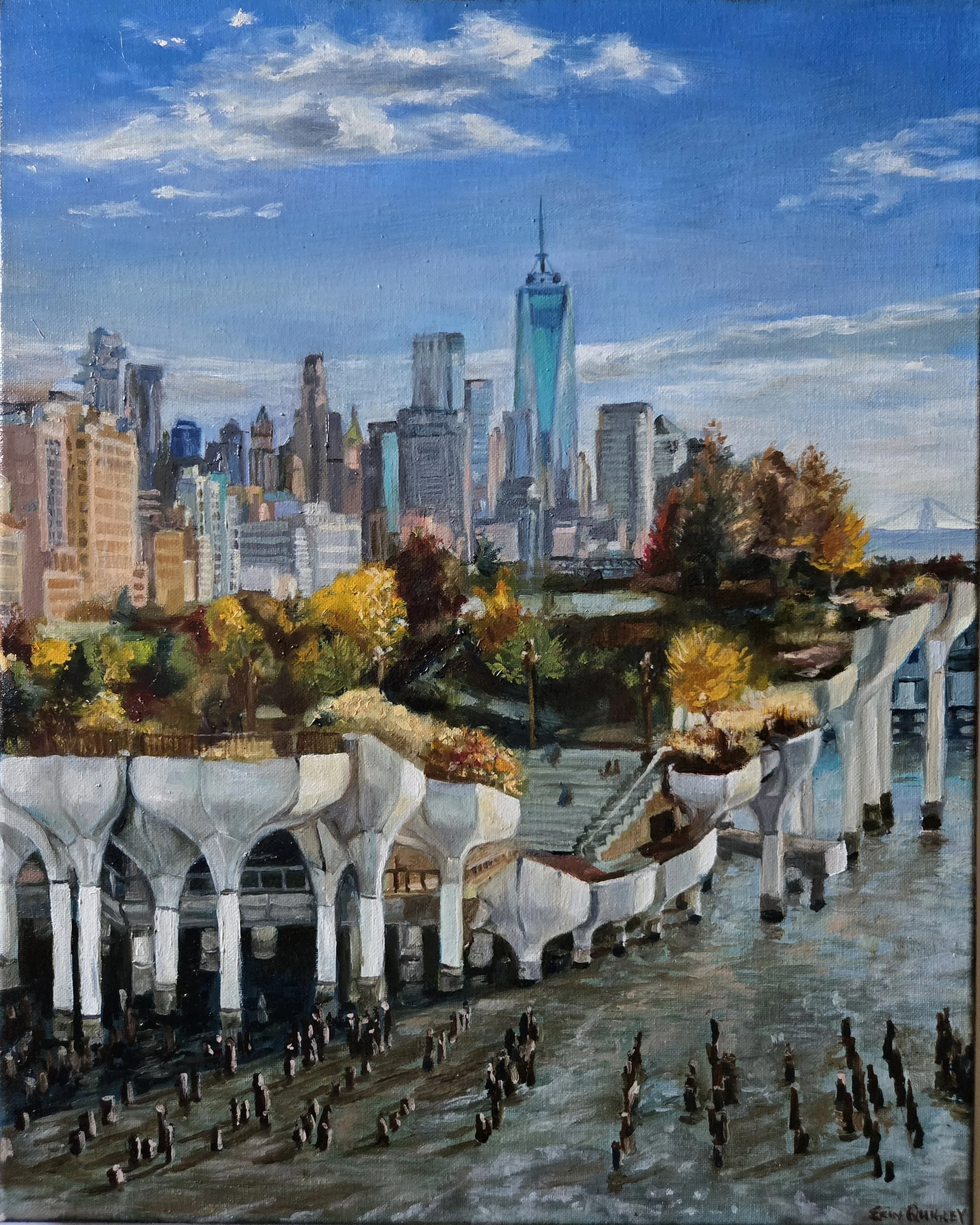 (2025) 16"x20" oil on canvas - Commission