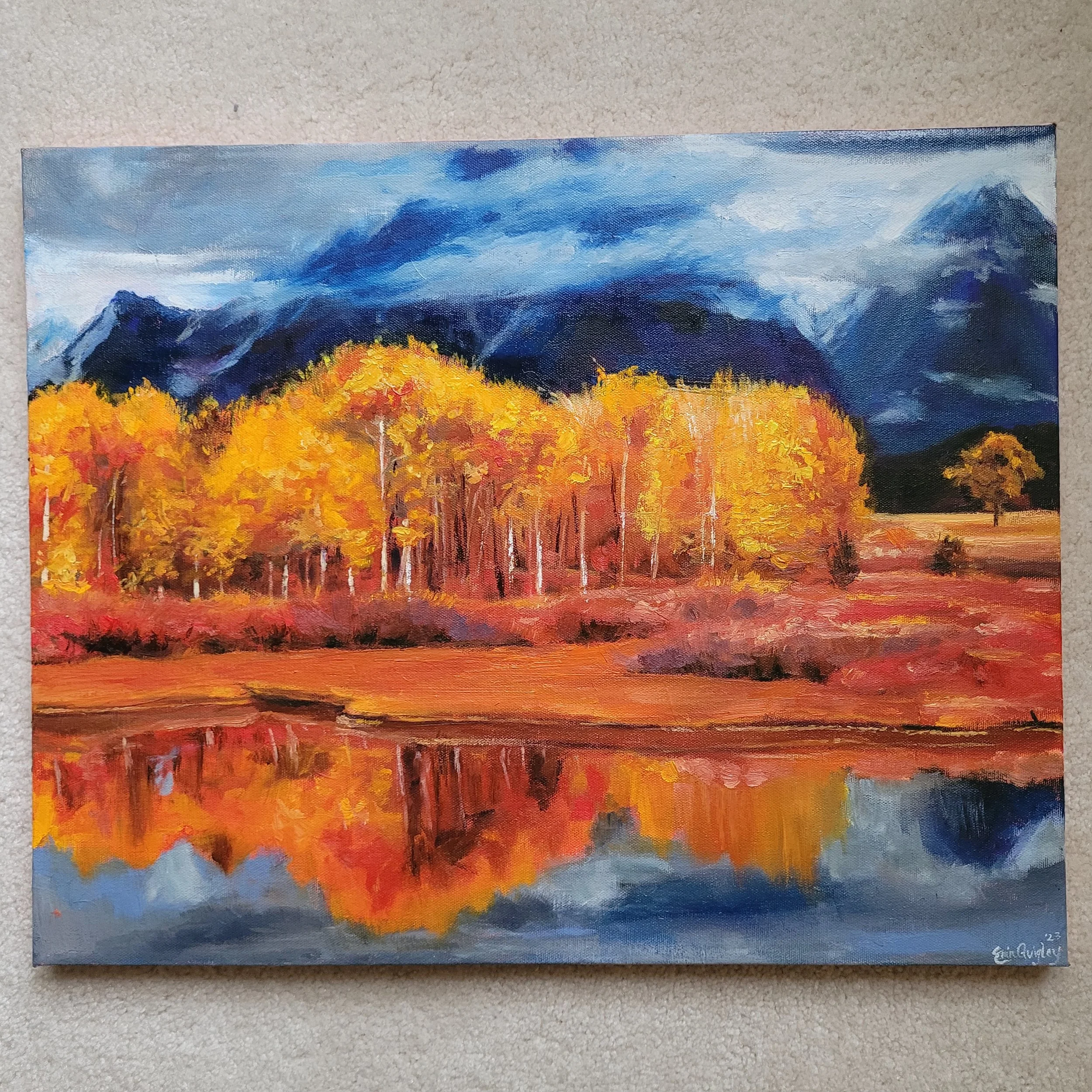 (2024) 16"x20" oil on canvas - Comission