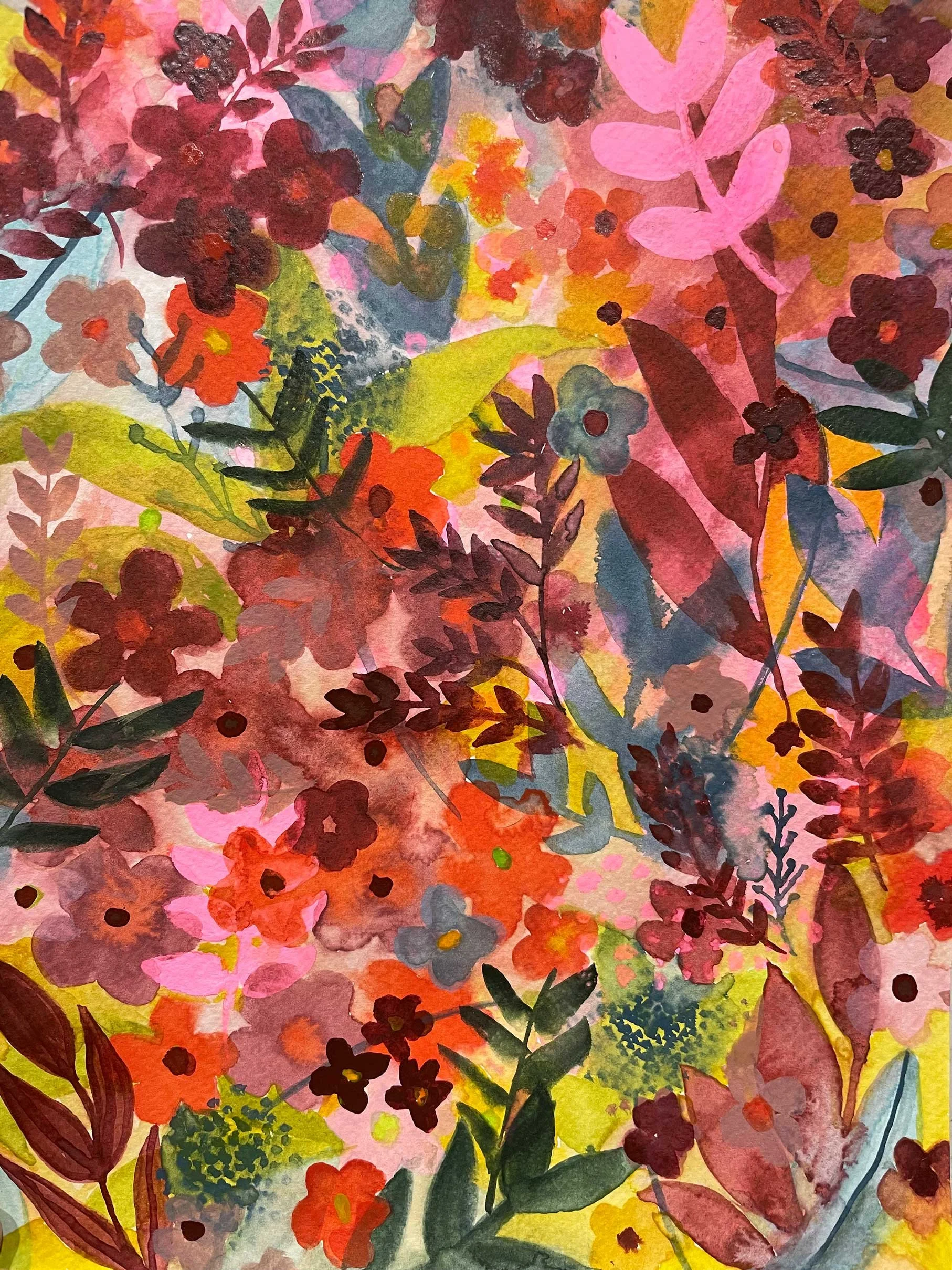Autumn 2 - Watercolour & Gouache on paper