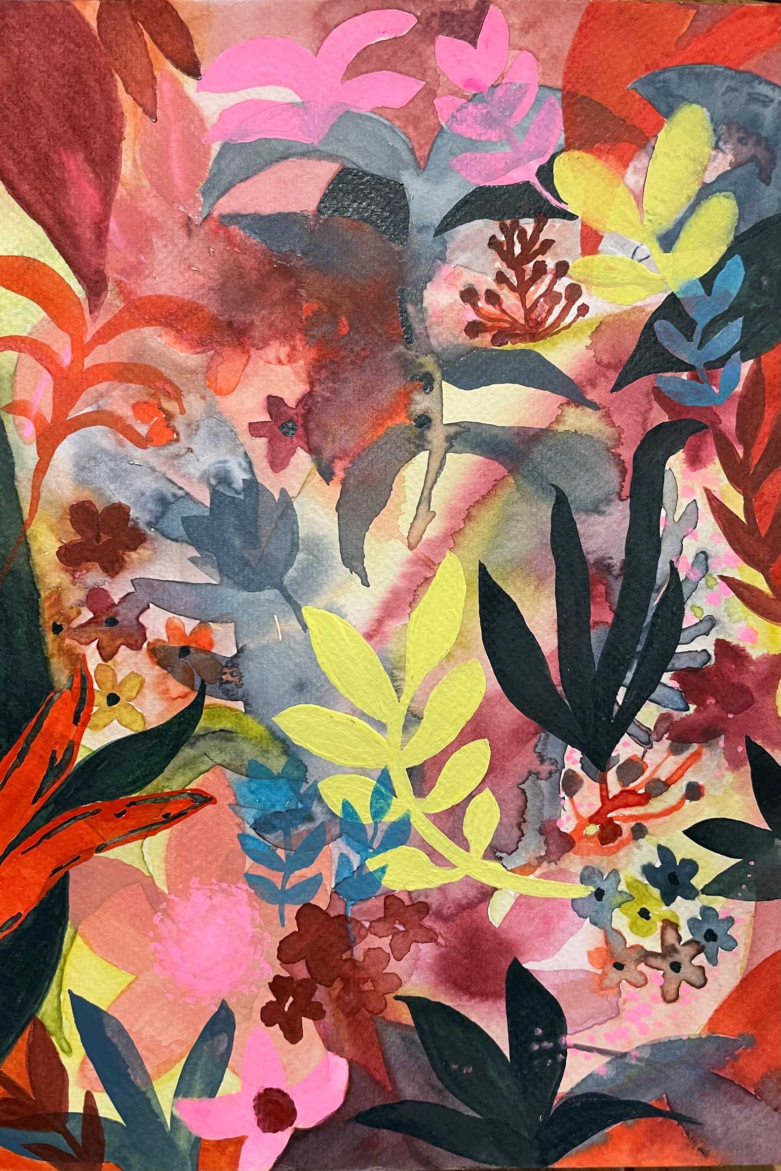 Autumn 3 - Watercolour & Gouache on paper