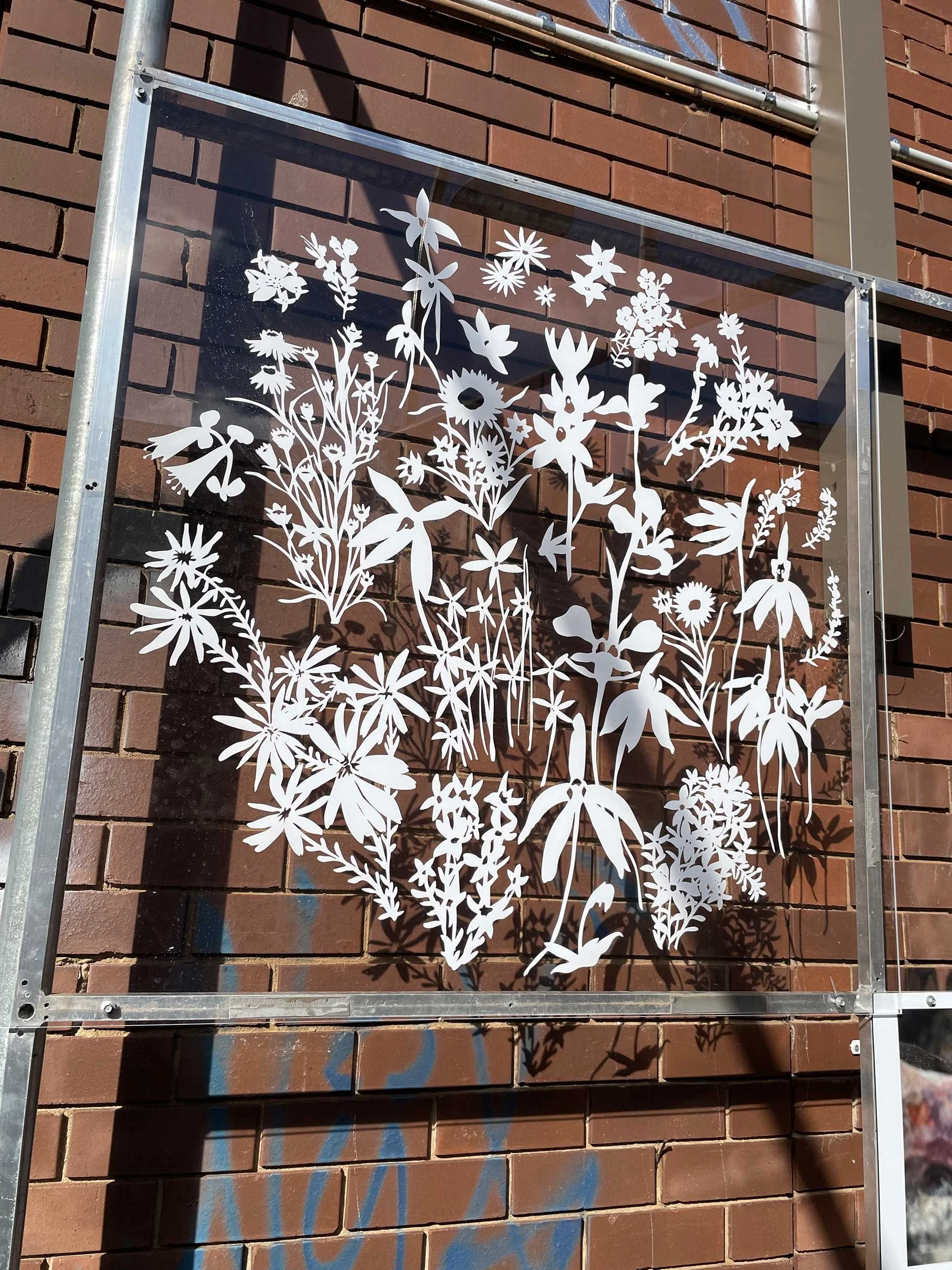 An open air exhibition 'Yirrip (Ironbark)' curated by Nacho Station - honours Central Victoria's unique flora and fauna. 'Quiet Blooms' - Highlights the often unnoticed local flora - such as our native orchid species. Much like when the sun comes out