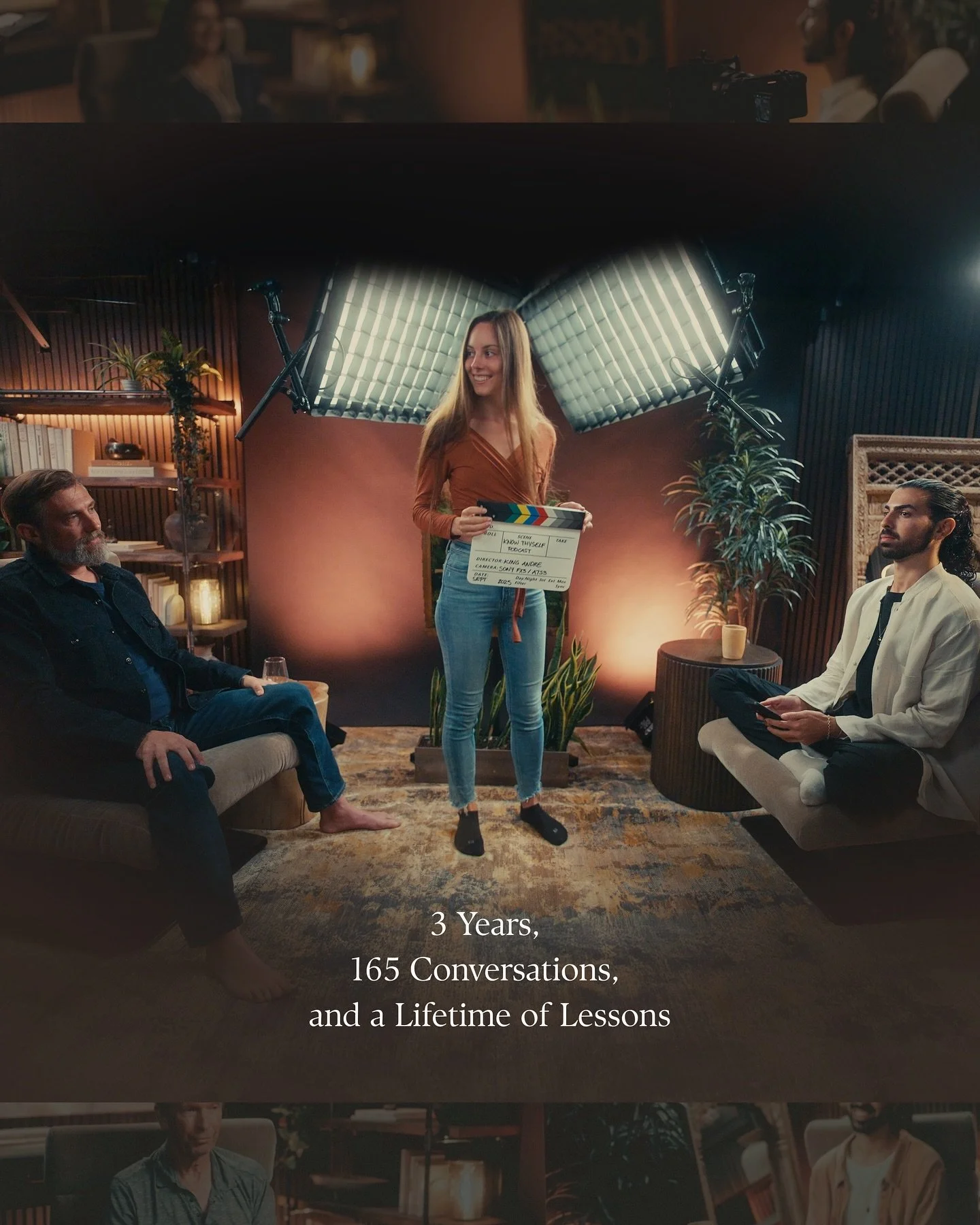 An end of a chapter and a beginning of a new one. ❤️
For over 3 years, I&rsquo;ve sat in on almost every know thyself episode, produced them, packaged them, and learned from each of them. It has been SO fun and deeply rewarding, a job that never felt