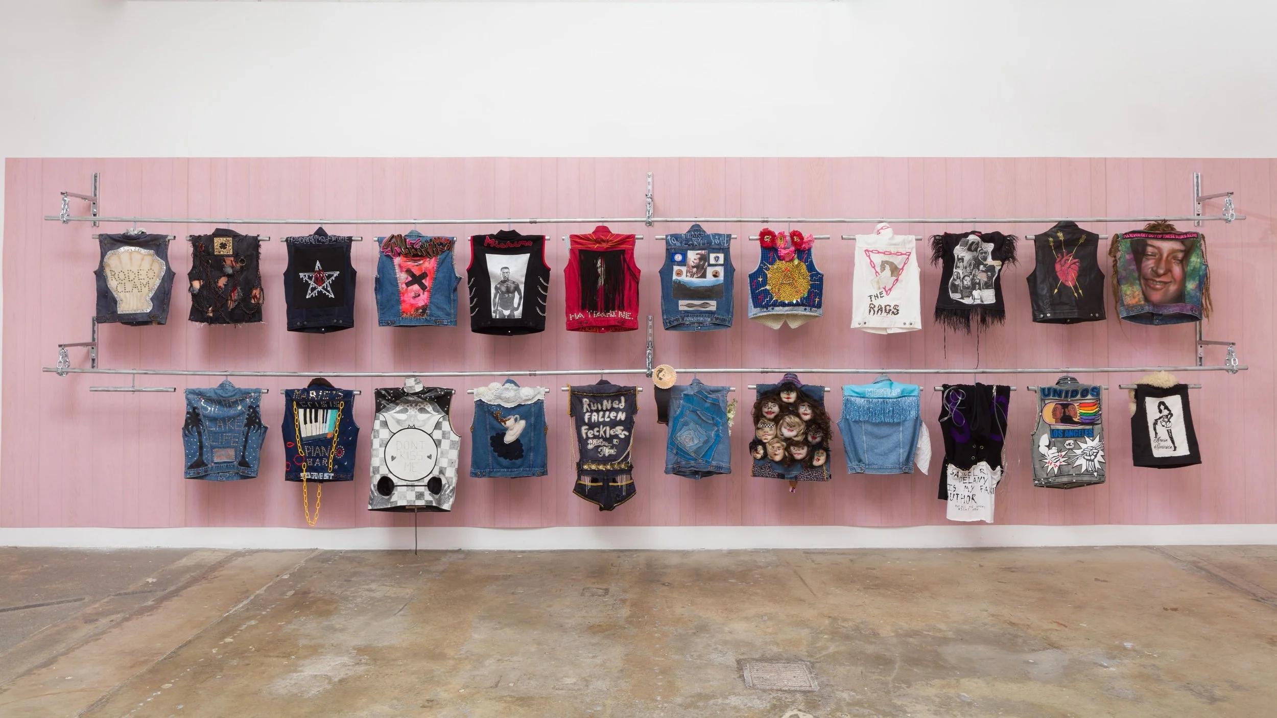 Jonesy’s Pack Installation View, Klowden-Mann Gallery, Los Angeles 2018.