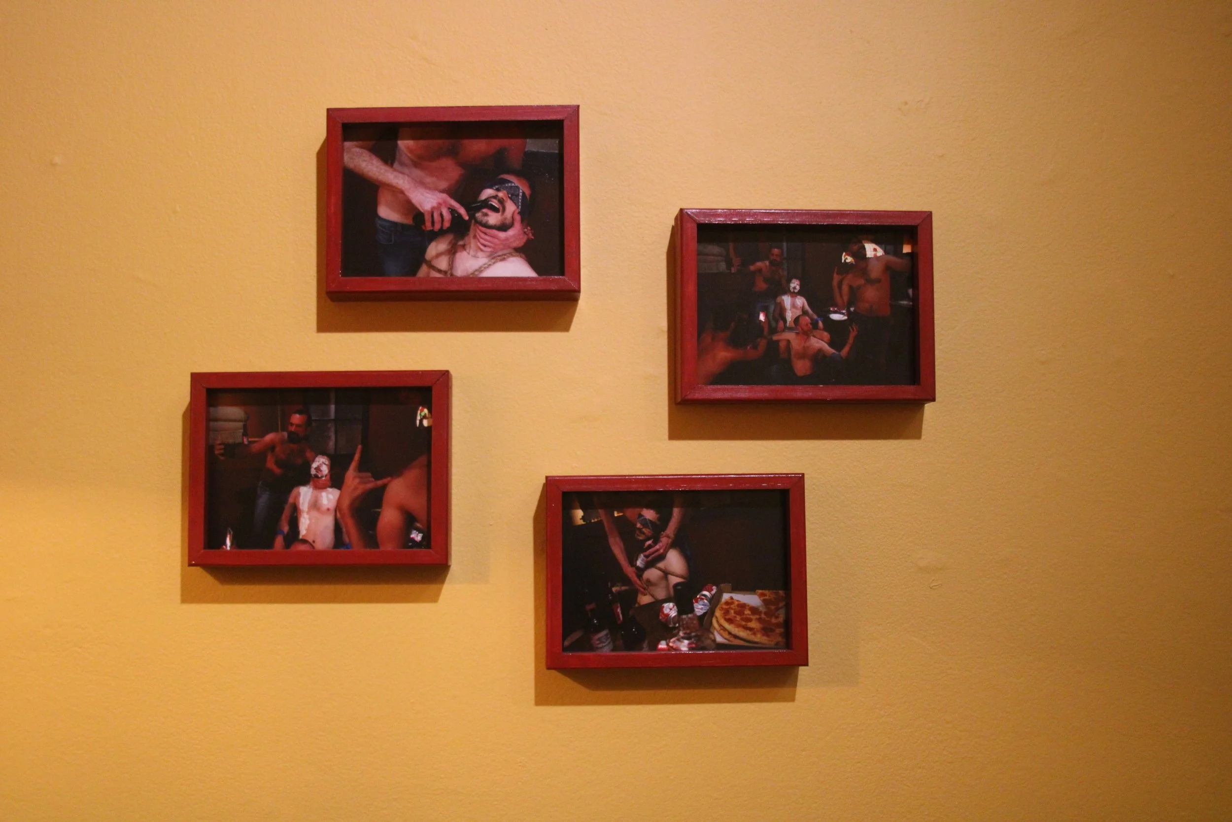 Jonesy, 4 Scenes from Joey’s Hazing, Archival Photograph, 2024.