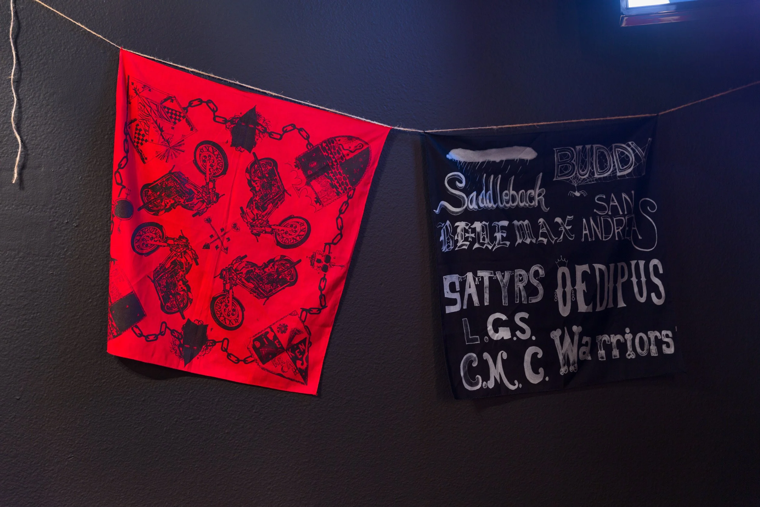 Die Kränken, Biker Club Bandanas, 2016.