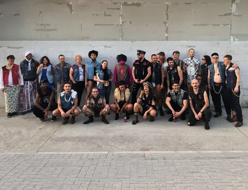 Jonesy’s Pack Group Photo, Klowden-Mann Gallery, 2018.