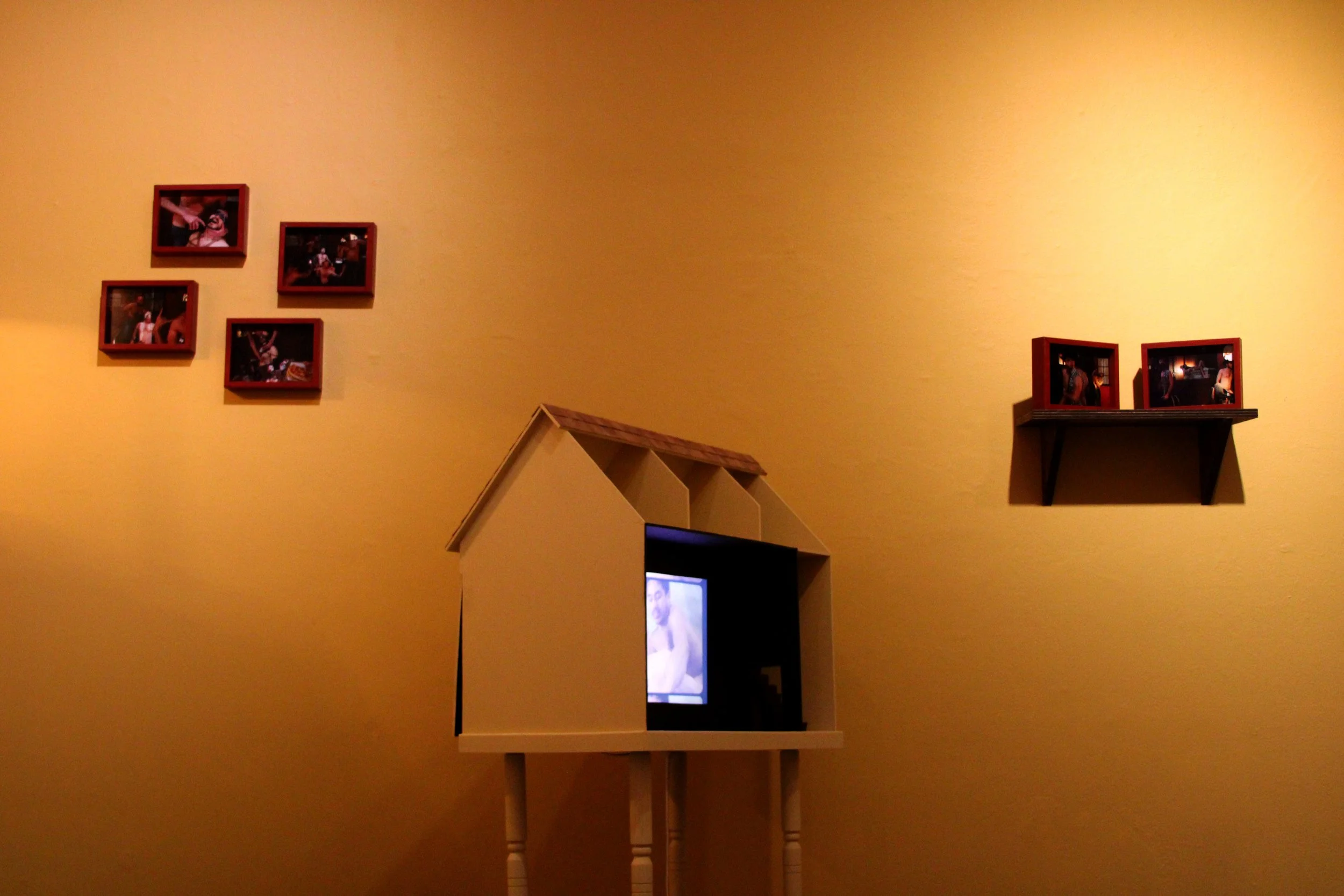 Jonesy, Are We Just Phantoms? Installation View, Sala Diaz, San Antonio, TX, 2024.
