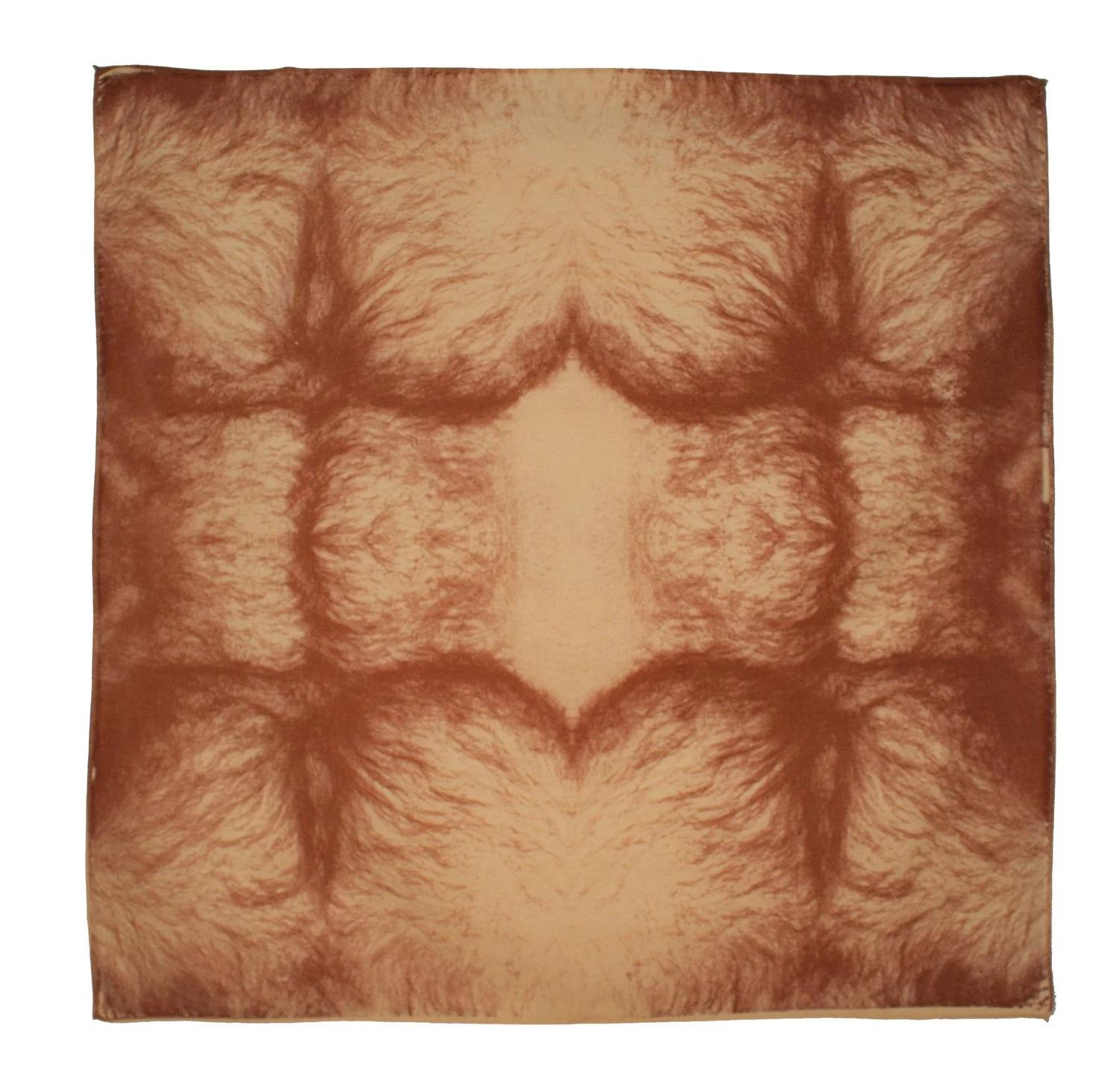Jonesy & Jaime C. Knight, Ginger Bear Hanky, 2016.