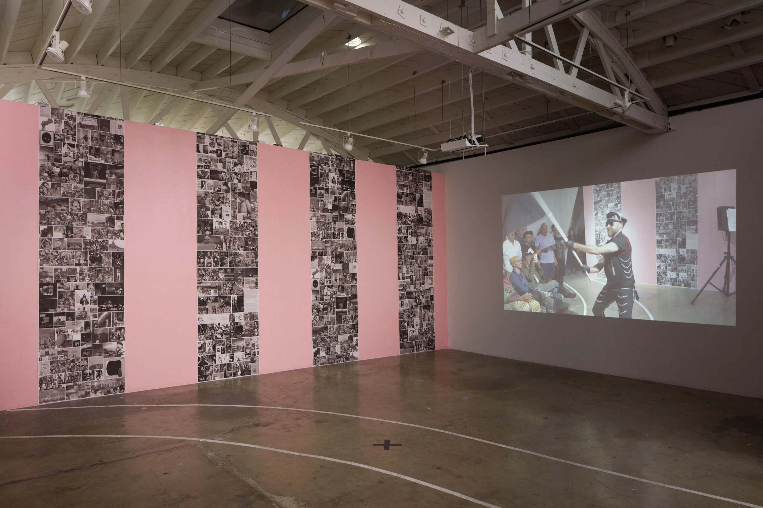 Jonesy’s Pack Installation View, Klowden-Mann Gallery, Los Angeles 2018.