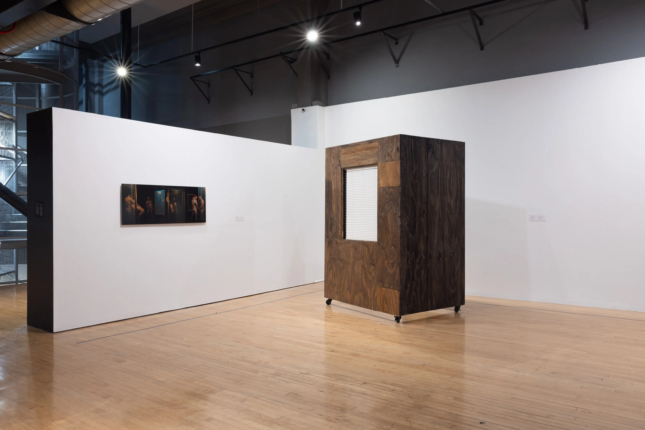 Eileen Cowin and Jonesy, Telling Them Apart Installation View, UCR Arts, Riverside, CA 2024.