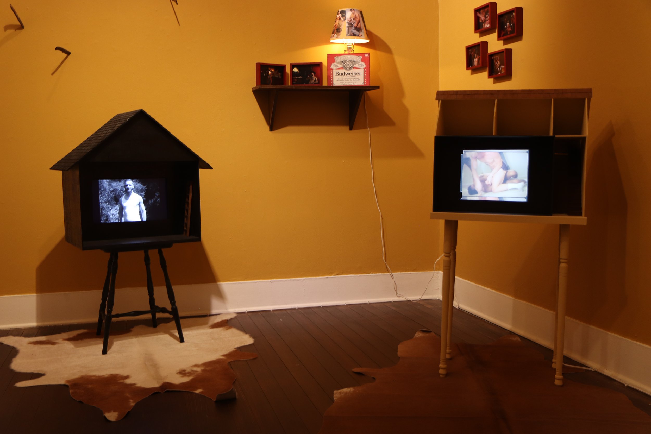 Jonesy, Are We Just Phantoms? Installation View, Sala Diaz, San Antonio, TX, 2024.