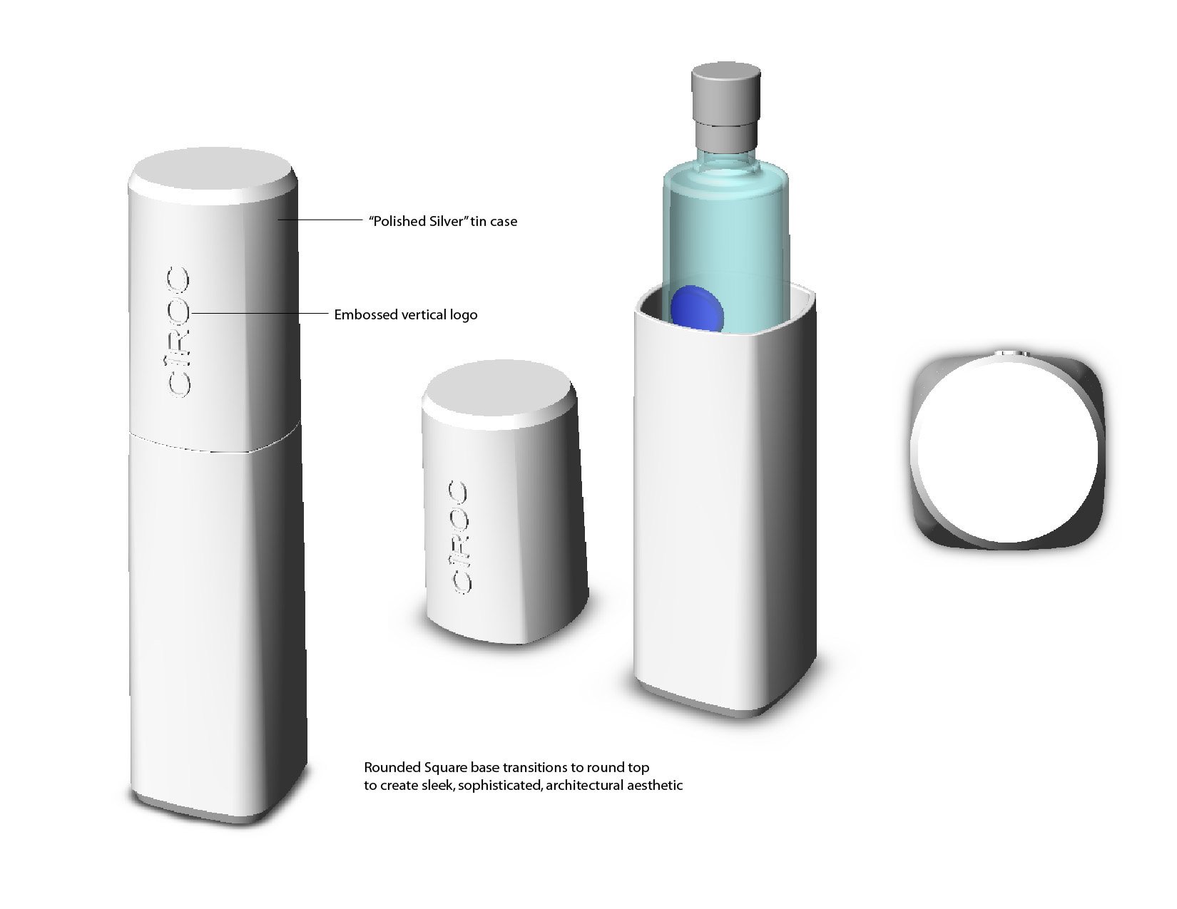 Self-Presenting Rising Pedestal Packaging