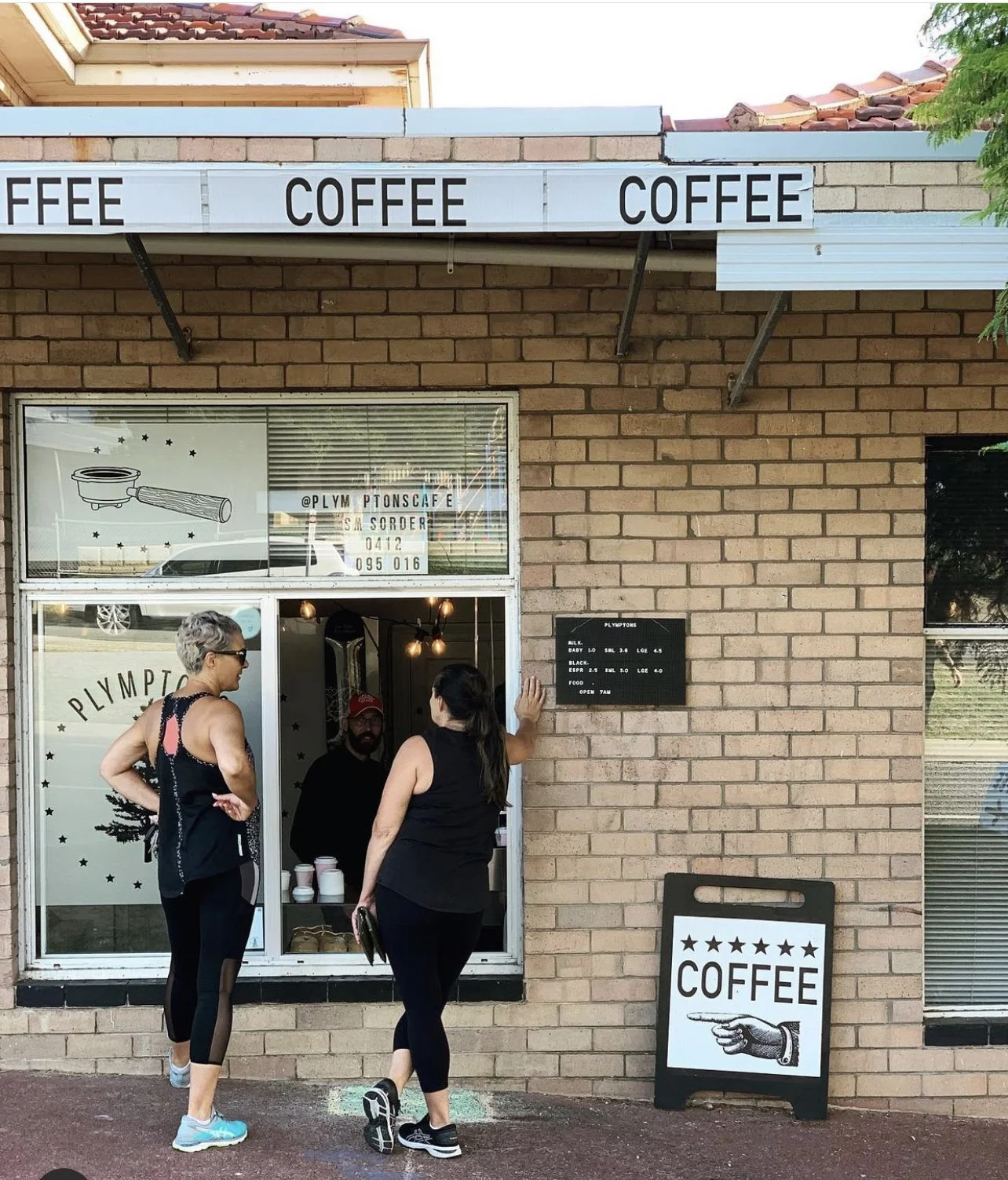 Plymptons - A coffee window