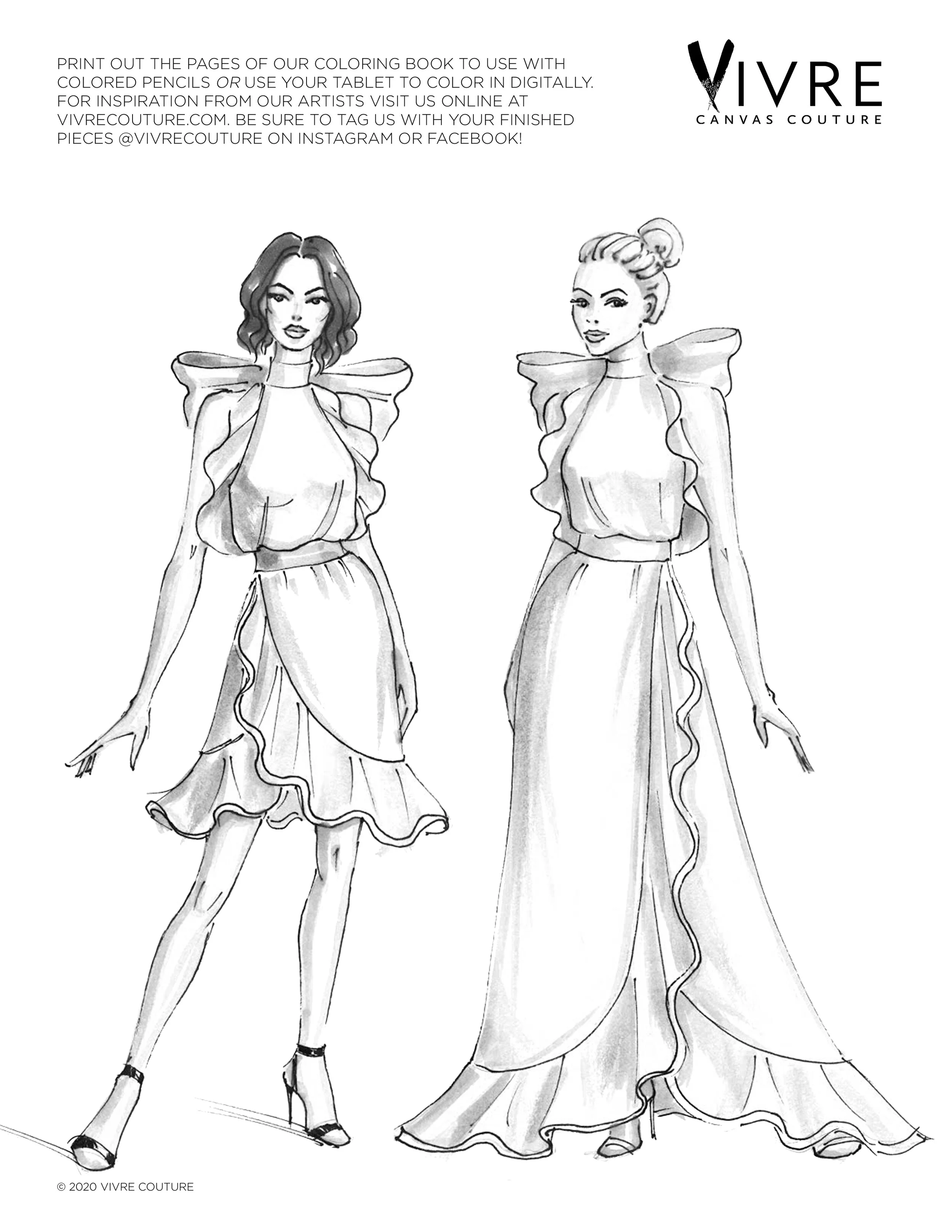 The Ruffle Dresses