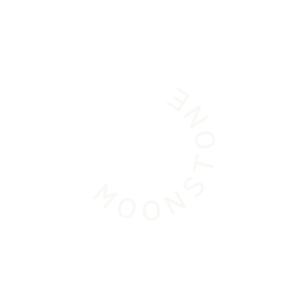 Moonstone's crescent moon shaped logo