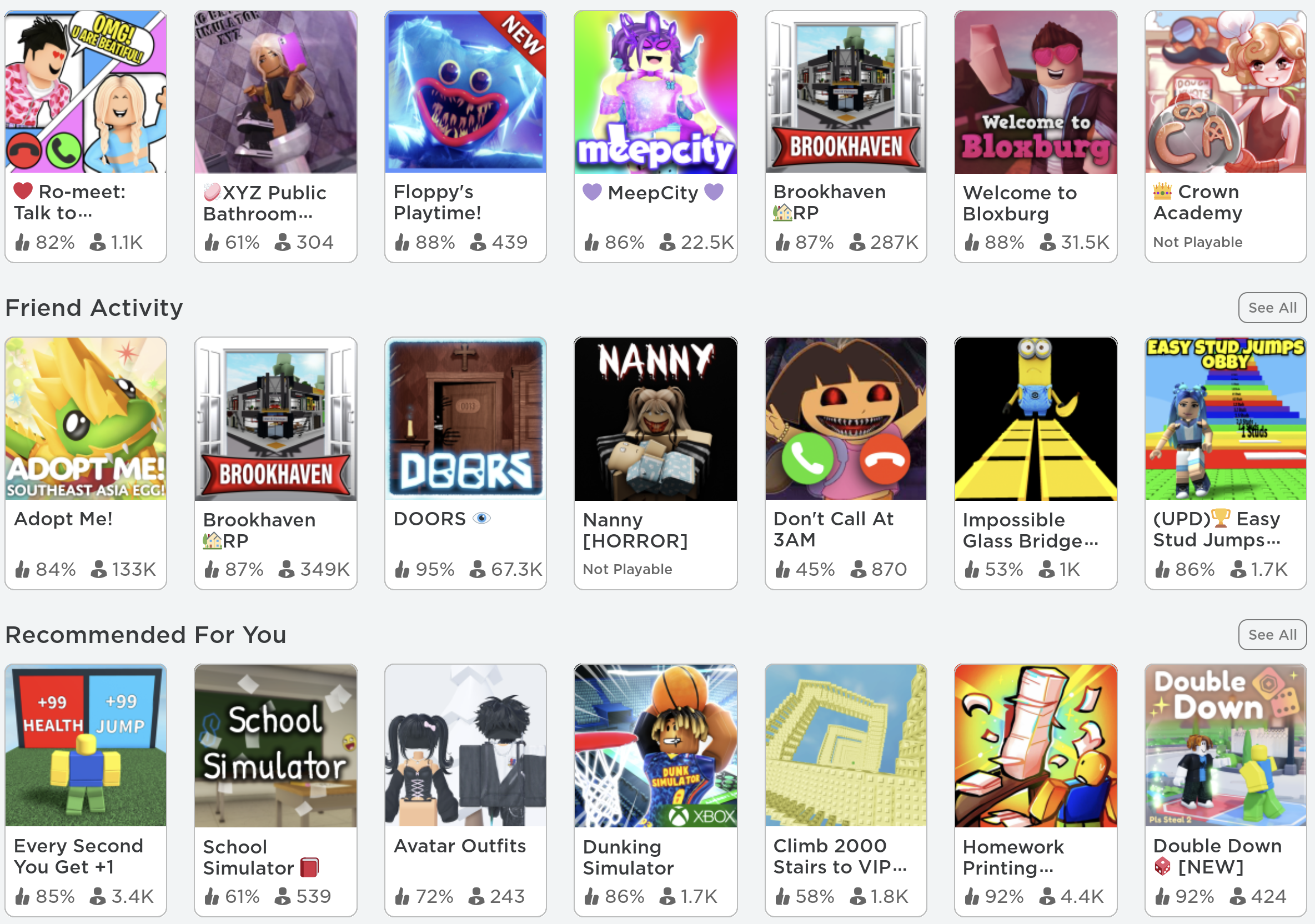 All you need to know about Roblox, Games