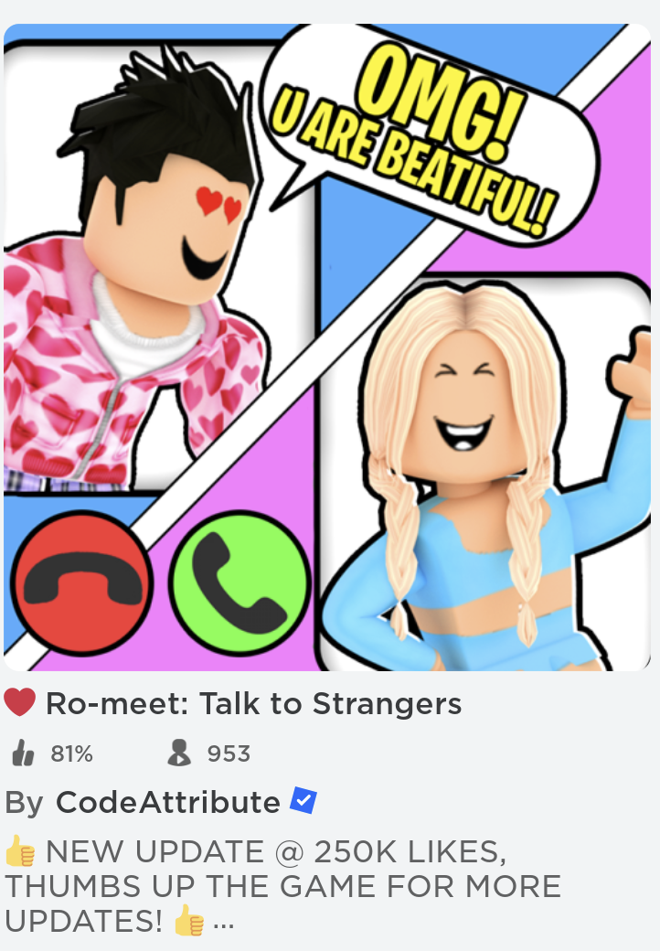 Roblox 18+ Inappropriate Avatars 