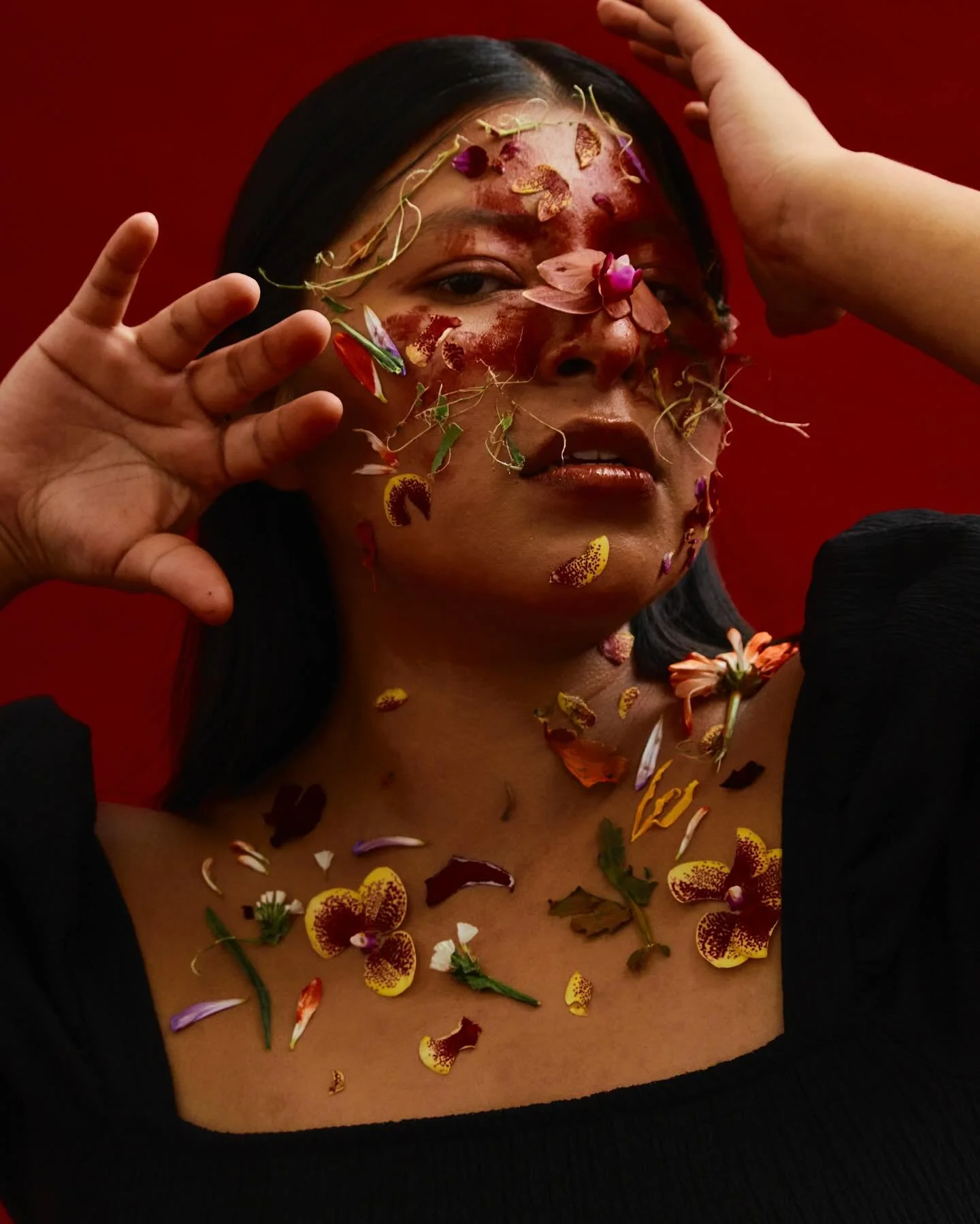Bloom, 2023

I will always remember this day as the day when everything just went right&mdash;the set, the lighting, the makeup, the energy. Creativity bloomed into a reflection of raw emotion and growth, where we pushed our boundaries creatively wit