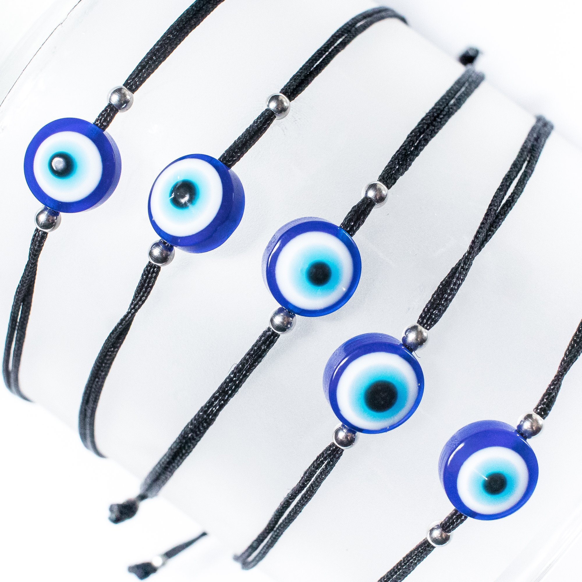 Custom Initial Evil Eye Bracelet  NIASHINE