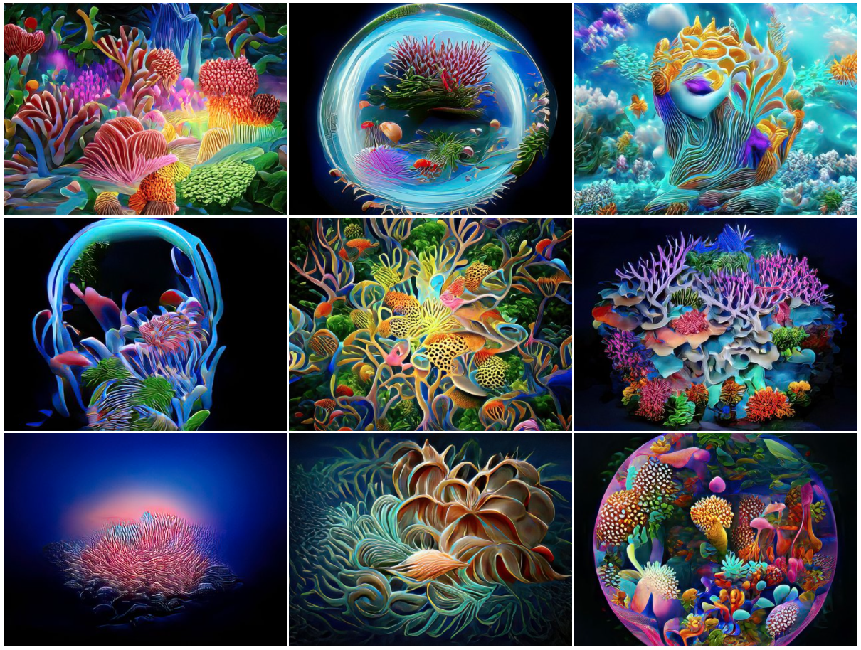 The Corals is an Australian digital art project